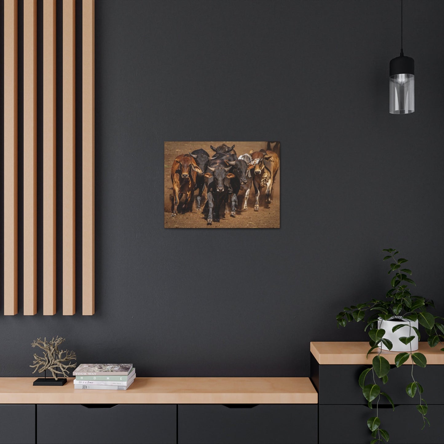 Canvas Gallery Wraps | The Herd Wildlife Animal Art Wall Decor - SmorgeousByGina