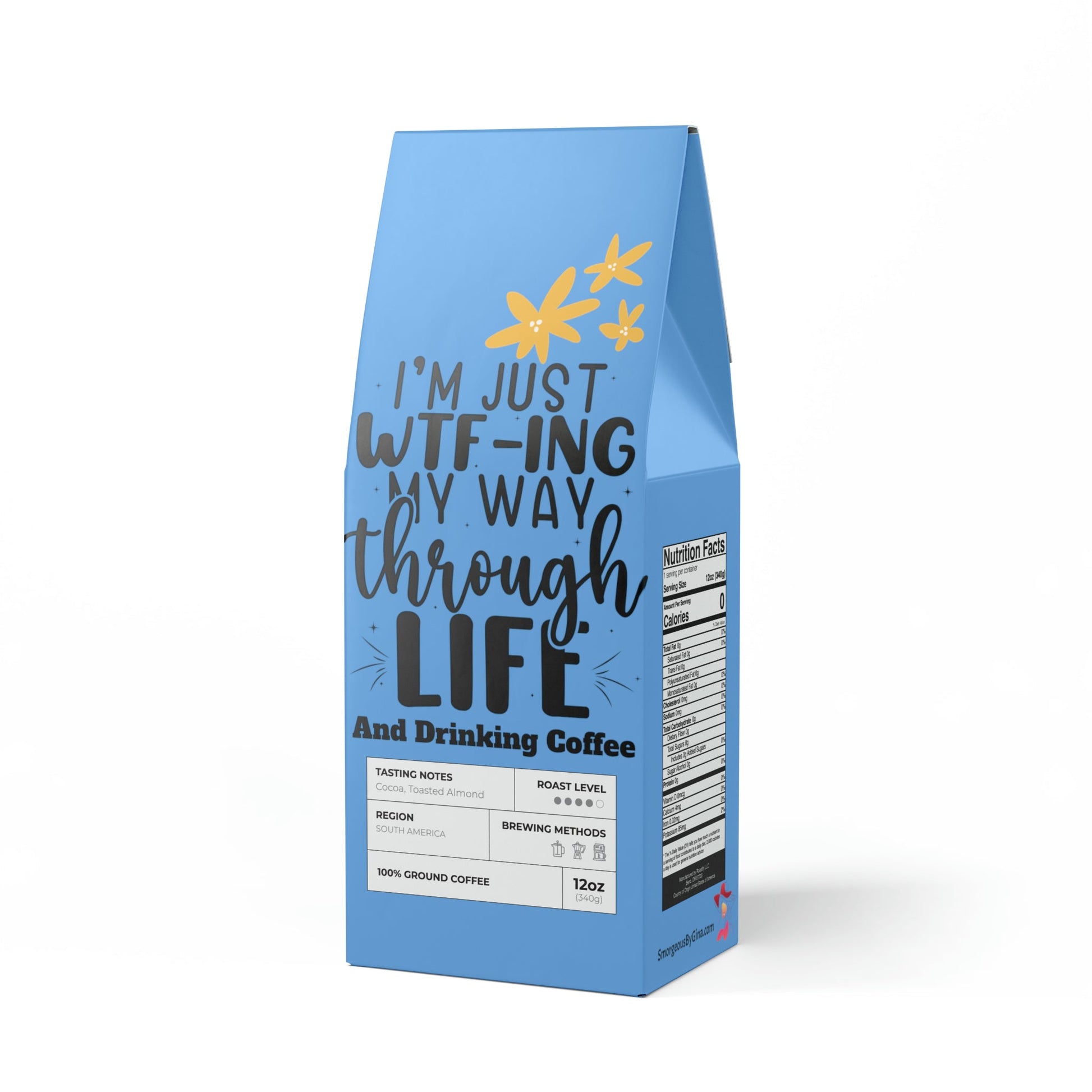 Cascades Coffee Blend , Coffee, Medium-Dark Roast, (Medium-Dark Roast) - SmorgeousByGina