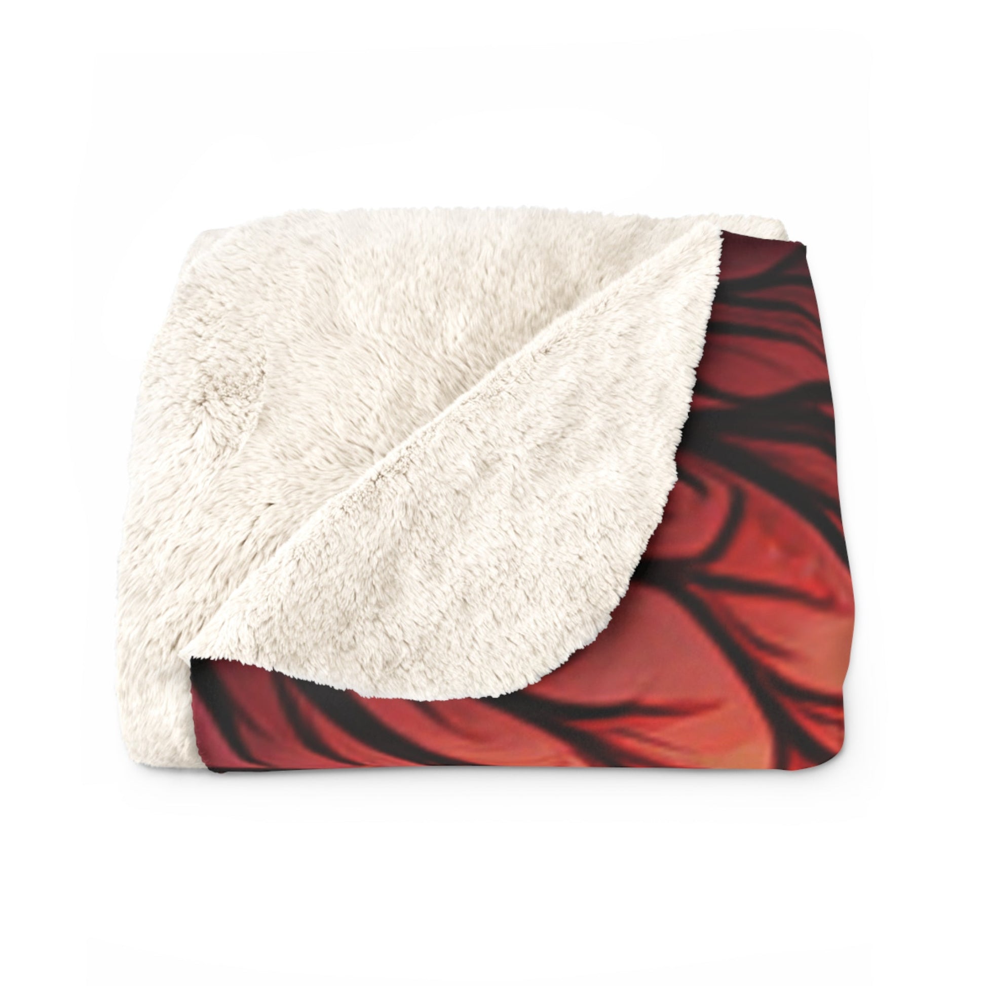 Christmas Longhorn Sherpa Fleece Blanket - SmorgeousByGina