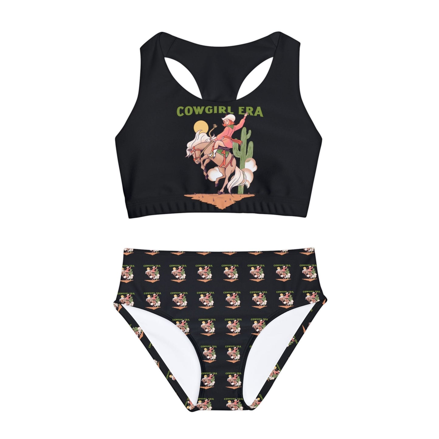 Cowgirl Era, Girls Two Piece Swimsuit (AOP) - SmorgeousByGina