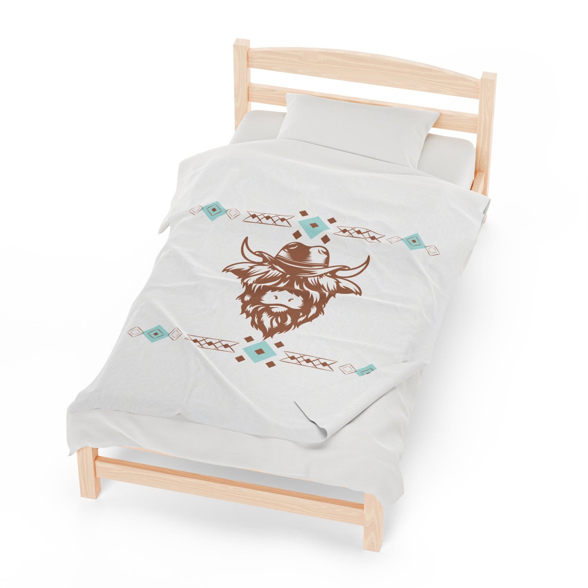 Diamond Highland Velveteen Plush Blanket - SmorgeousByGina