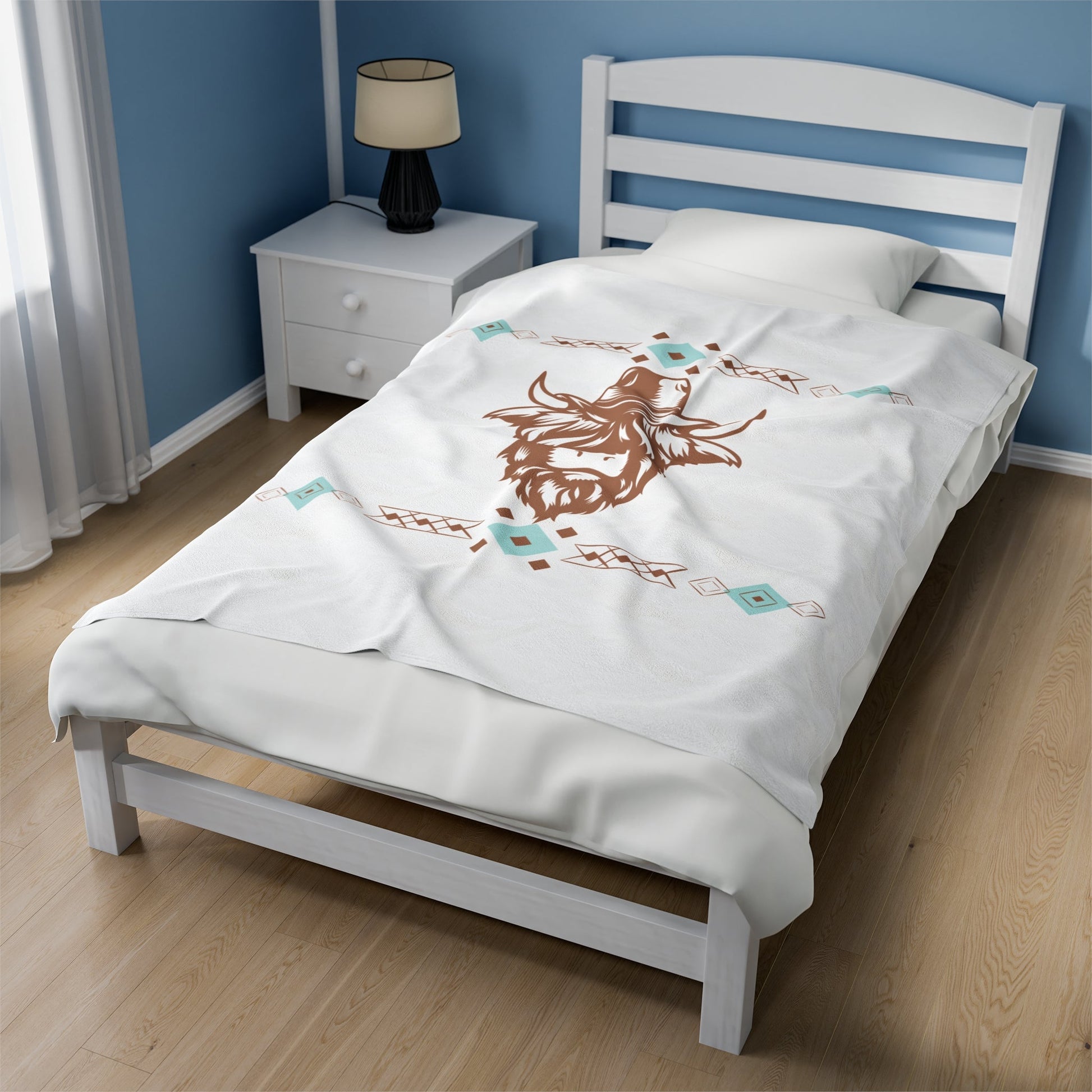 Diamond Highland Velveteen Plush Blanket - SmorgeousByGina