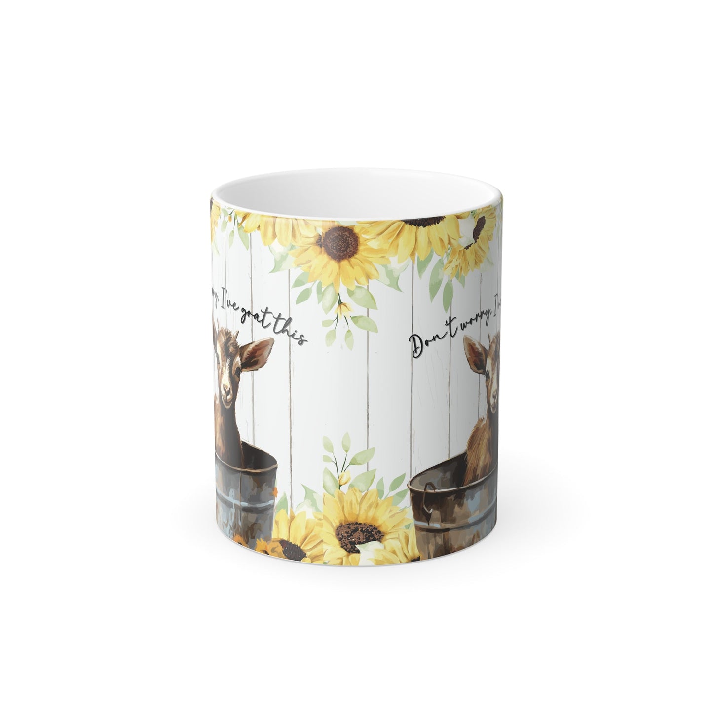 Don't Worry I've Goat This Color Morphing Mug, 11oz - SmorgeousByGina