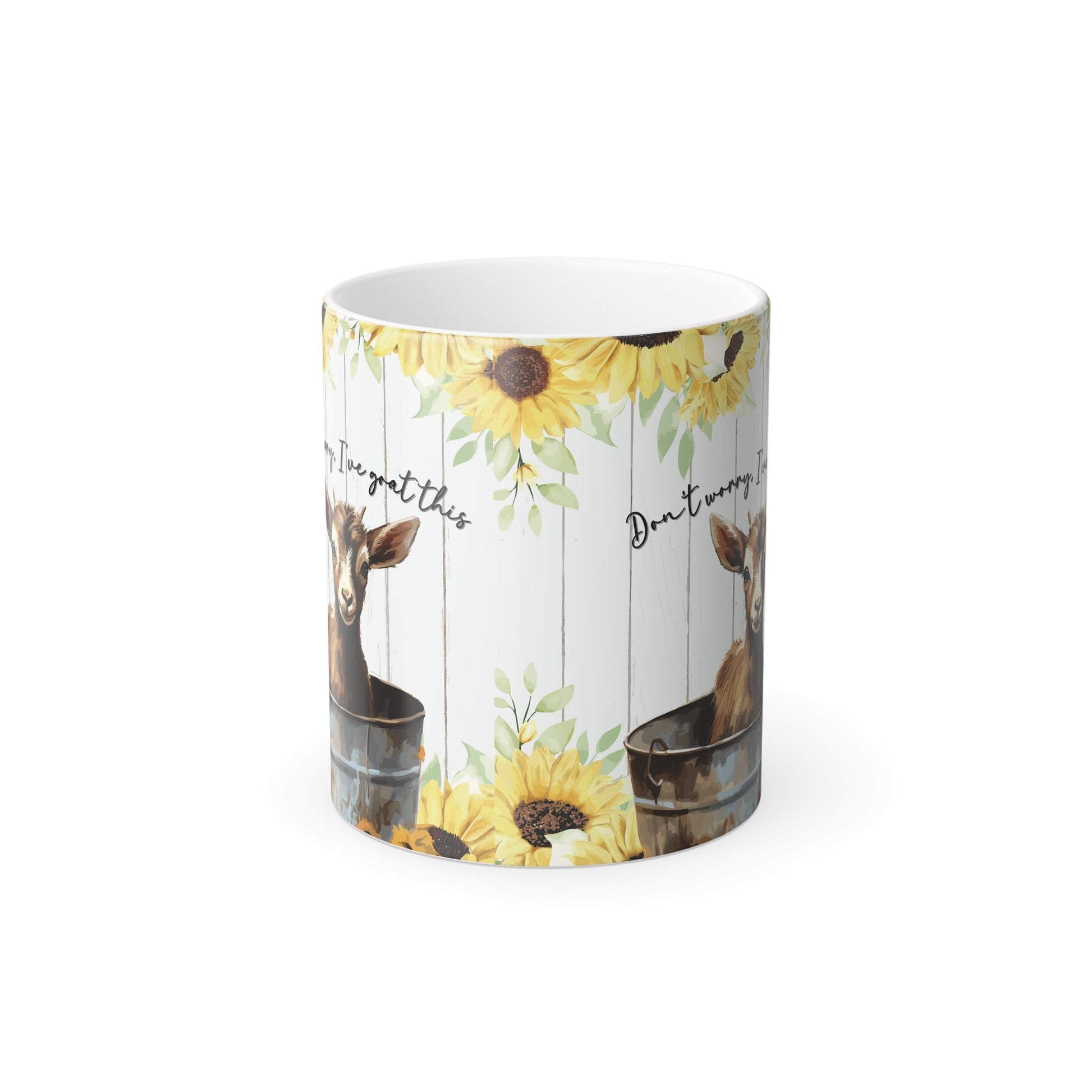 Don't Worry I've Goat This Color Morphing Mug, 11oz - SmorgeousByGina