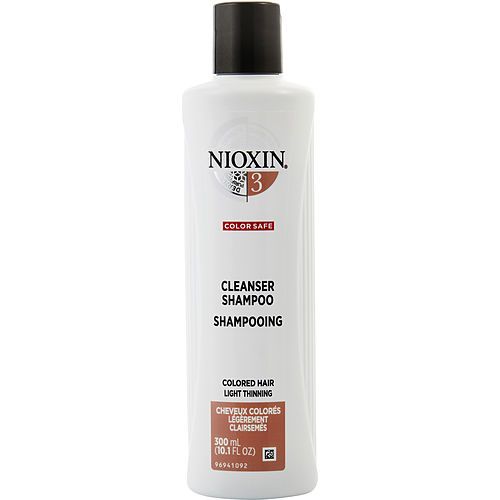 NIOXIN by Nioxin SYSTEM 3 CLEANSER FOR FINE CHEMICALLY ENHANCED NORMAL TO THIN LOOKING HAIR 10.1 OZ