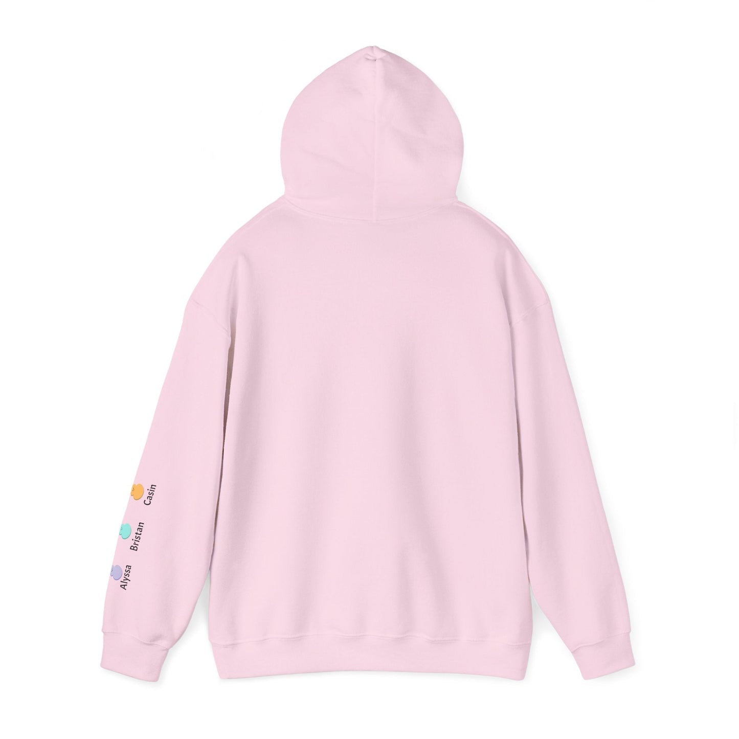 Easter Hoodie, Easter Sweatshirt, Peeps, Mama Loves Her Peeps, Personalized Easter Hoodie, Heavy Blend™ Hooded Sweatshirt - SmorgeousByGina