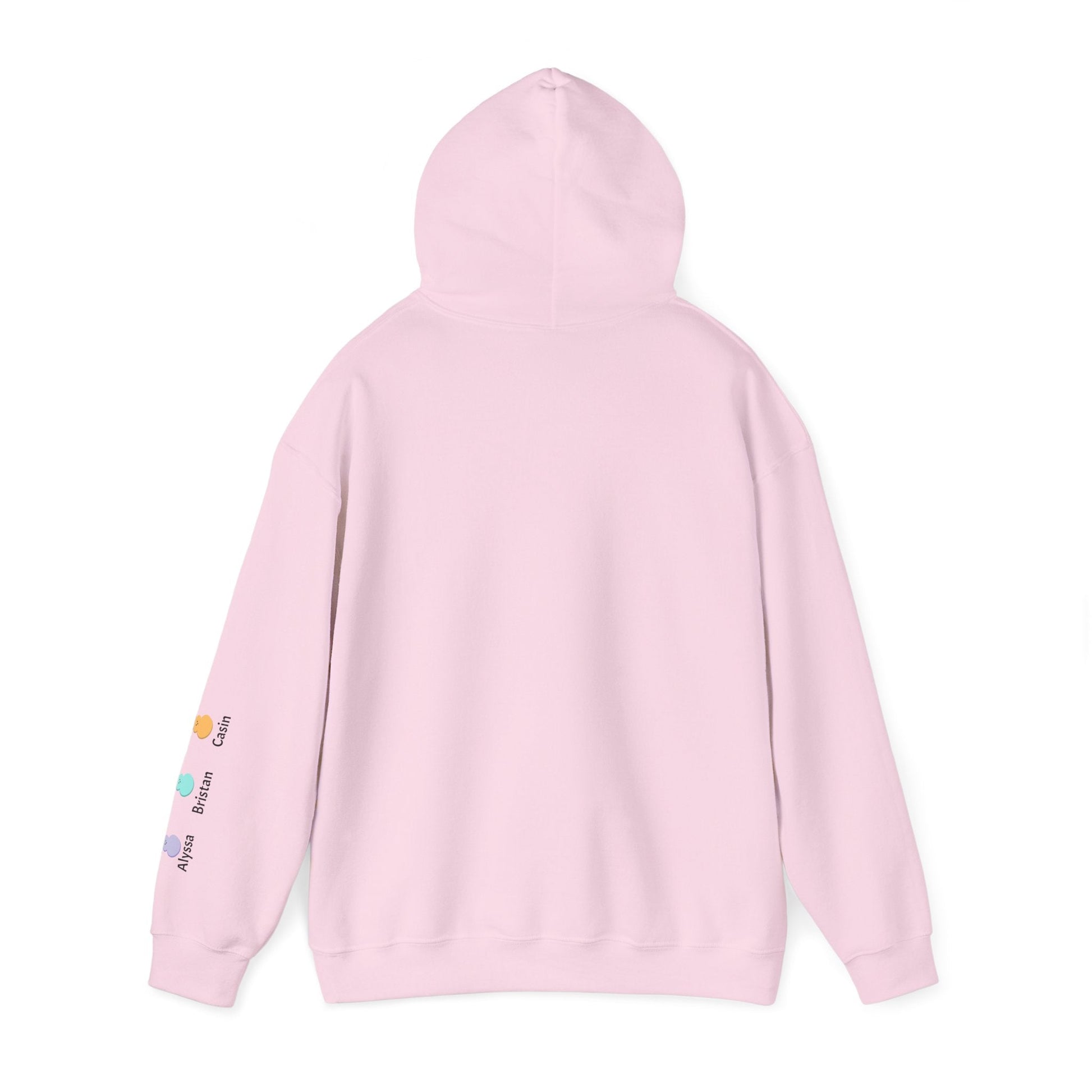 Easter Hoodie, Easter Sweatshirt, Peeps, Mama Loves Her Peeps, Personalized Easter Hoodie, Heavy Blend™ Hooded Sweatshirt - SmorgeousByGina