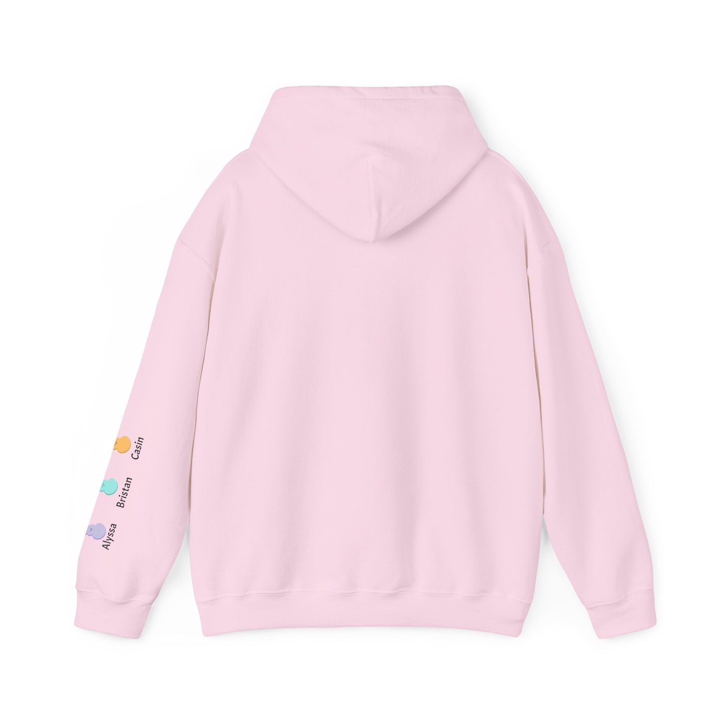 Easter Hoodie, Easter Sweatshirt, Peeps, Mama Loves Her Peeps, Personalized Easter Hoodie, Heavy Blend™ Hooded Sweatshirt - SmorgeousByGina