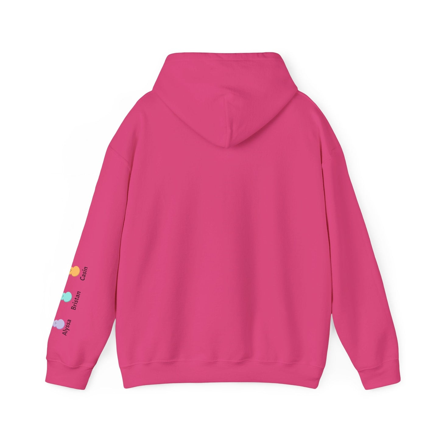 Easter Hoodie, Easter Sweatshirt, Peeps, Mama Loves Her Peeps, Personalized Easter Hoodie, Heavy Blend™ Hooded Sweatshirt - SmorgeousByGina