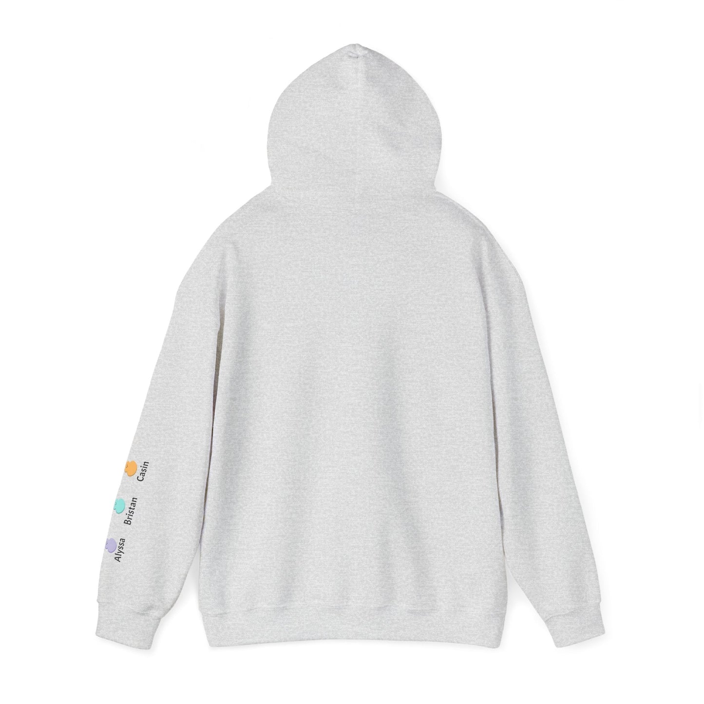 Easter Hoodie, Easter Sweatshirt, Peeps, Mama Loves Her Peeps, Personalized Easter Hoodie, Heavy Blend™ Hooded Sweatshirt - SmorgeousByGina