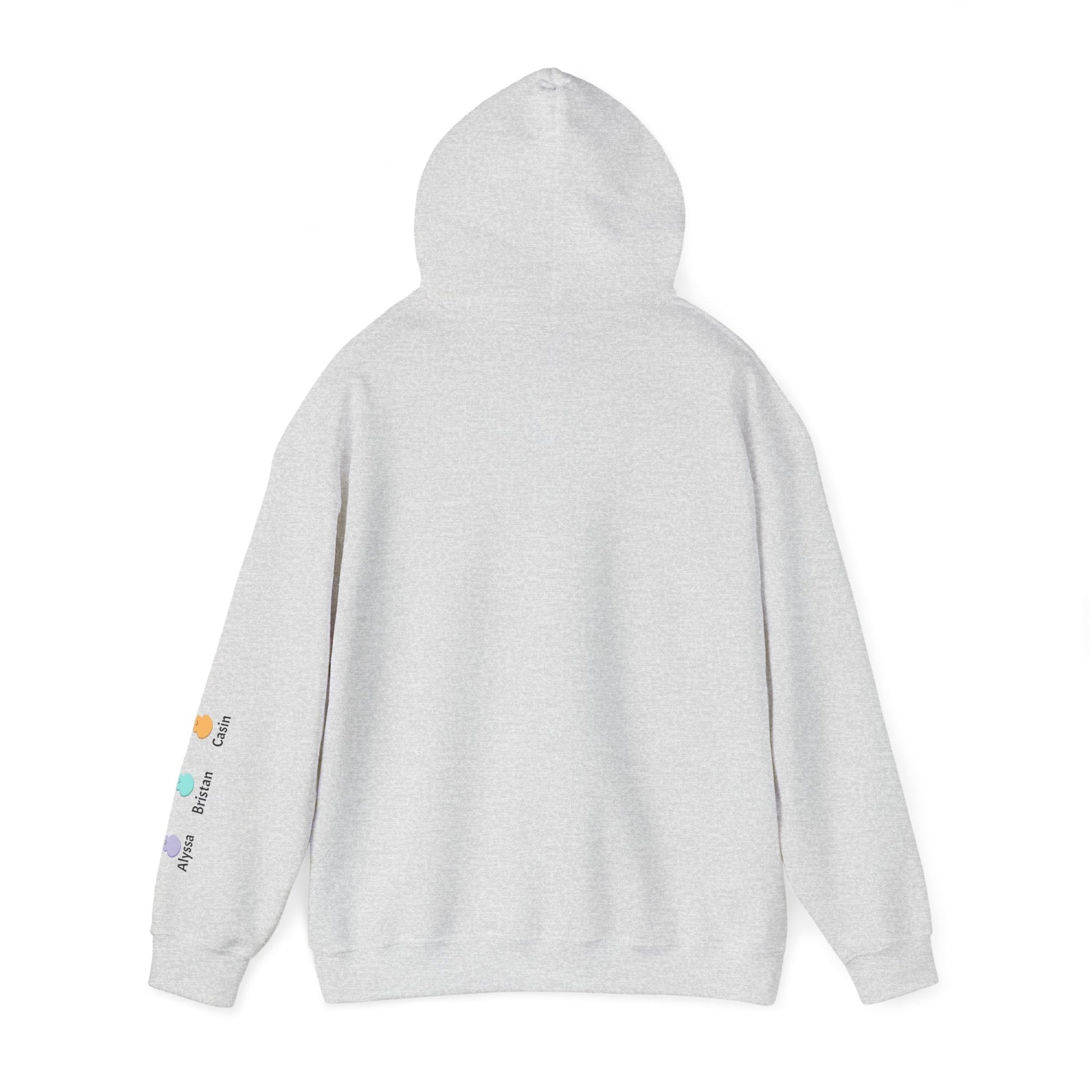 Easter Hoodie, Easter Sweatshirt, Peeps, Mama Loves Her Peeps, Personalized Easter Hoodie, Heavy Blend™ Hooded Sweatshirt - SmorgeousByGina
