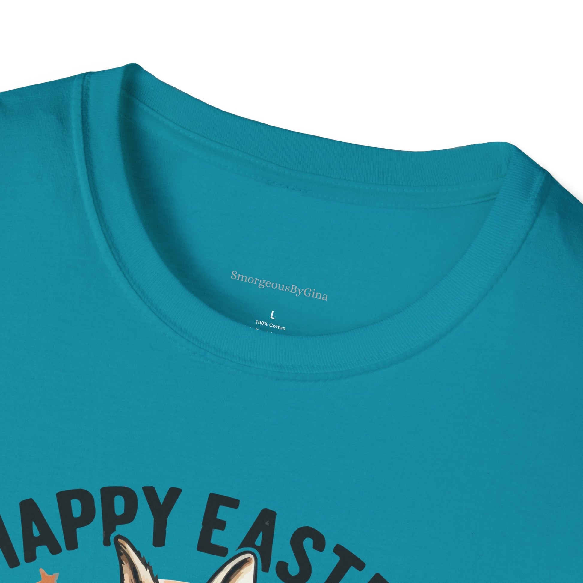 Easter T-shirt, Bunny Cowboy Tee, Easter Cowboy, Softstyle T-Shirt - SmorgeousByGina