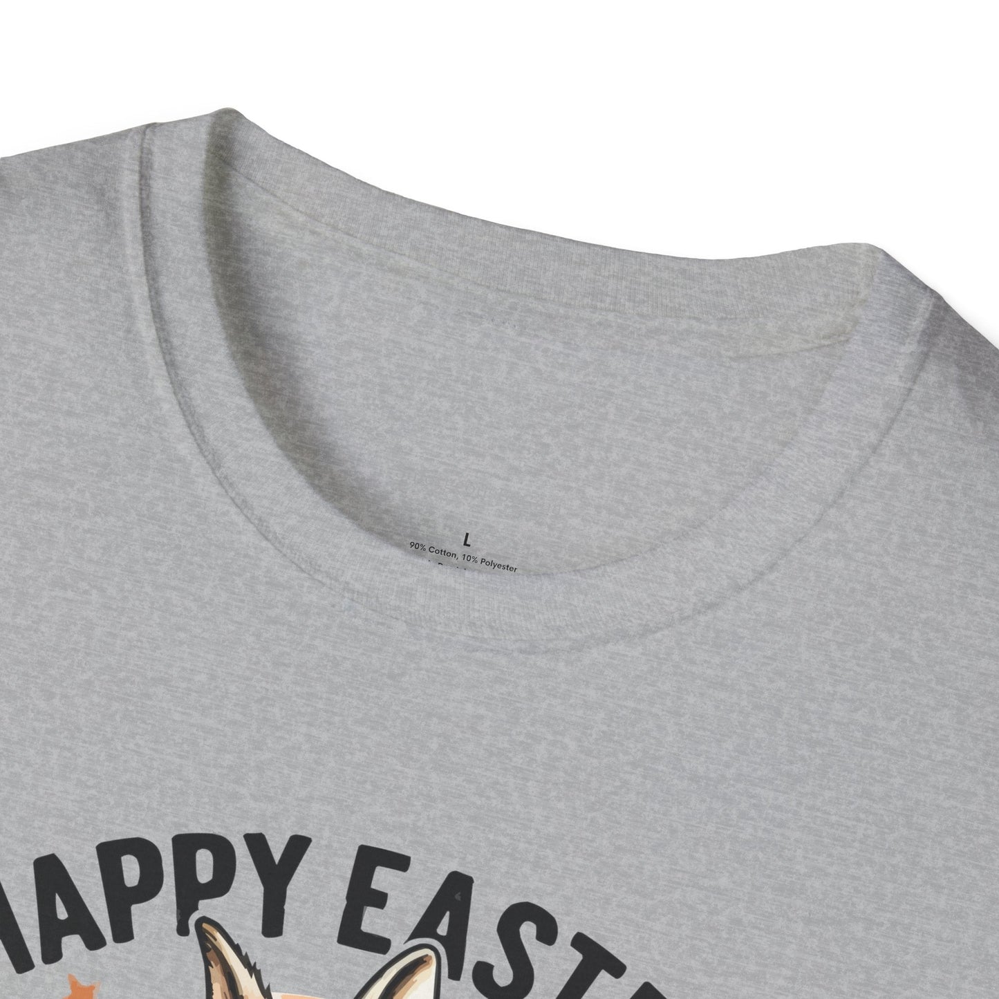 Easter T-shirt, Bunny Cowboy Tee, Easter Cowboy, Softstyle T-Shirt - SmorgeousByGina