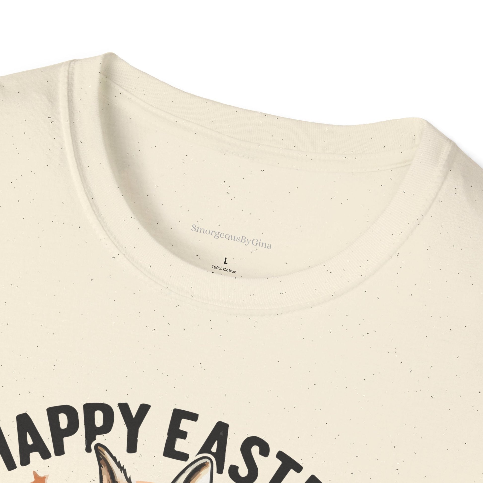 Easter T-shirt, Bunny Cowboy Tee, Easter Cowboy, Softstyle T-Shirt - SmorgeousByGina