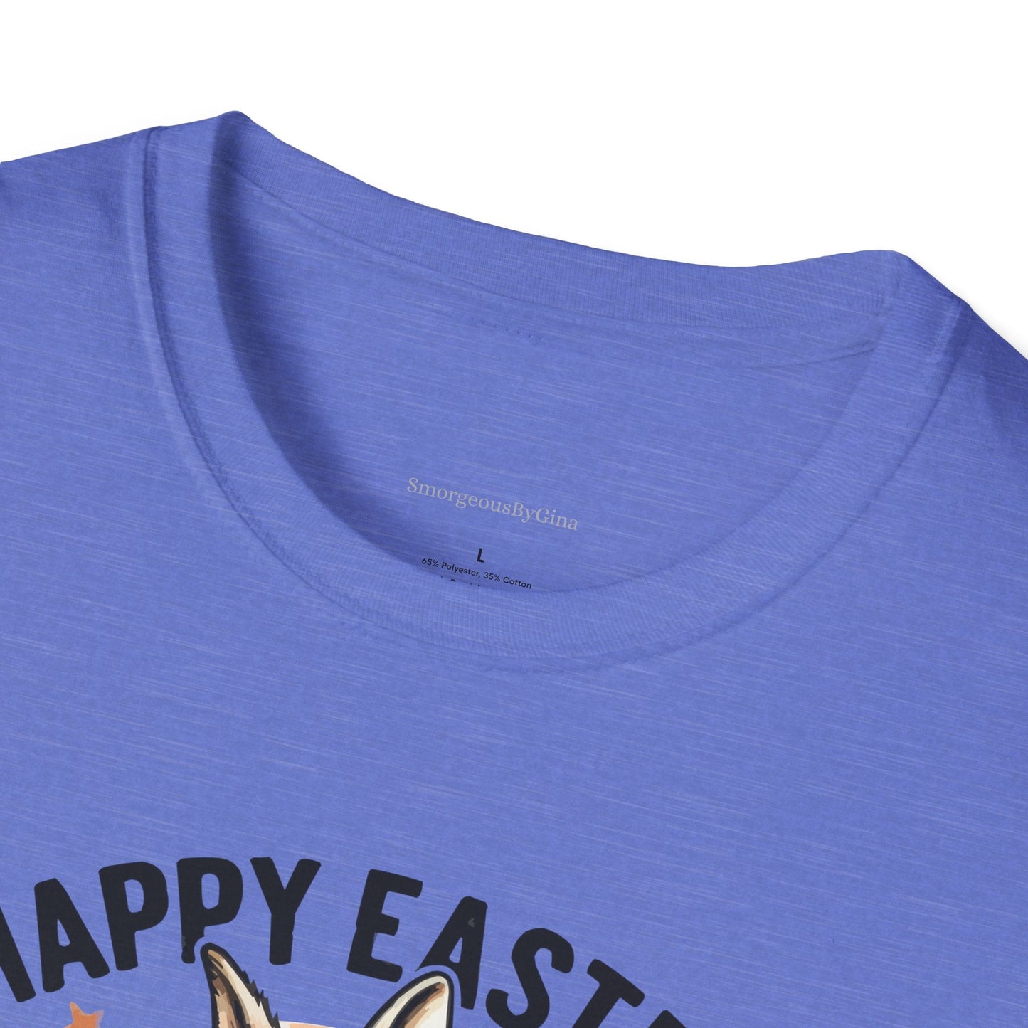 Easter T-shirt, Bunny Cowboy Tee, Easter Cowboy, Softstyle T-Shirt - SmorgeousByGina