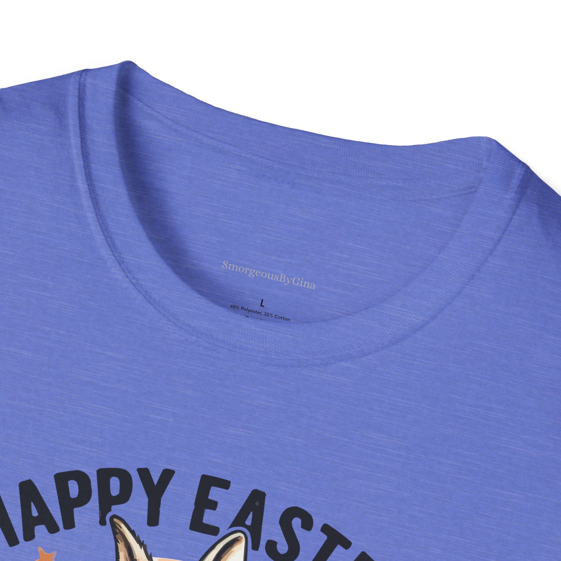 Easter T-shirt, Bunny Cowboy Tee, Easter Cowboy, Softstyle T-Shirt - SmorgeousByGina