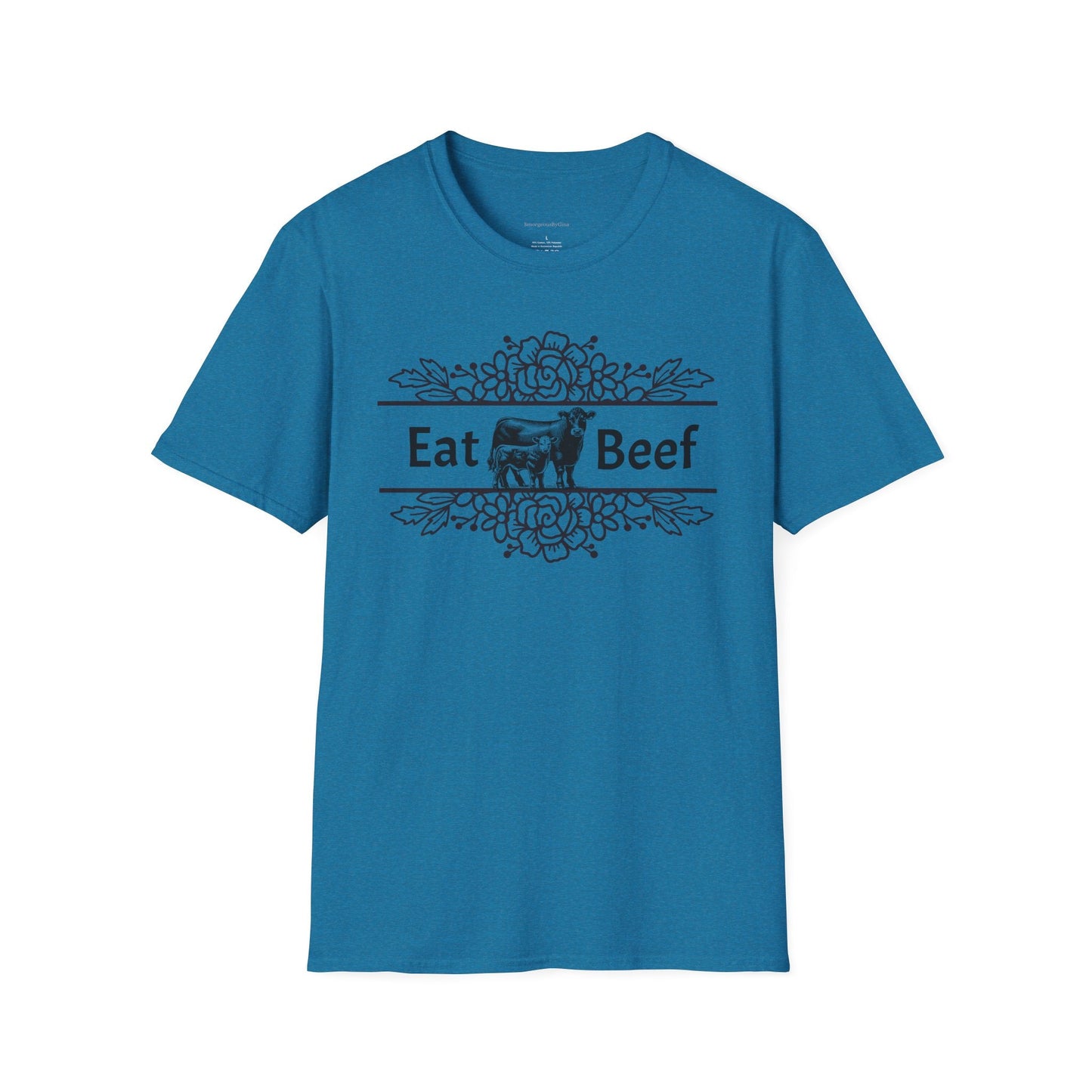 Eat Beef, Beef Shirt, Beef Tee, Support Ranchers, Beef, Jersey Short Sleeve Tee - SmorgeousByGina
