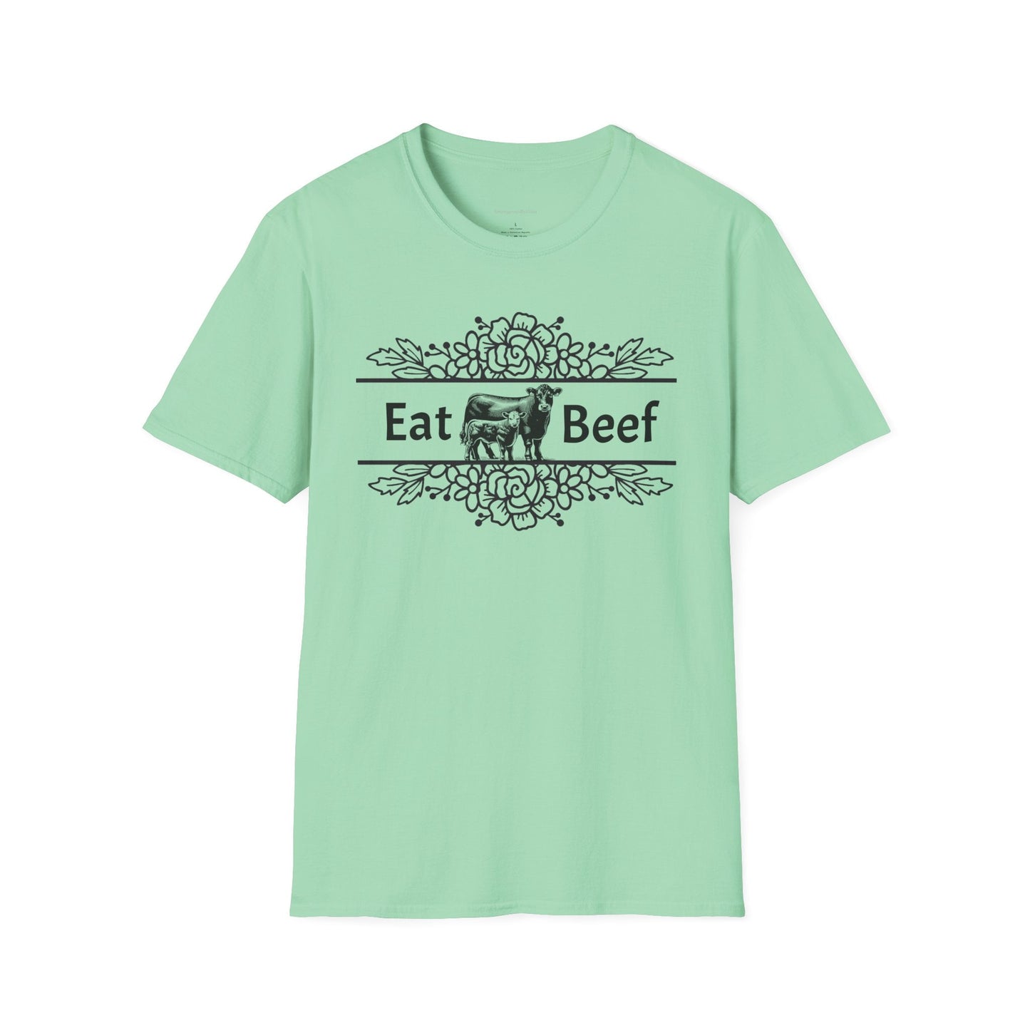 Eat Beef, Beef Shirt, Beef Tee, Support Ranchers, Beef, Jersey Short Sleeve Tee - SmorgeousByGina