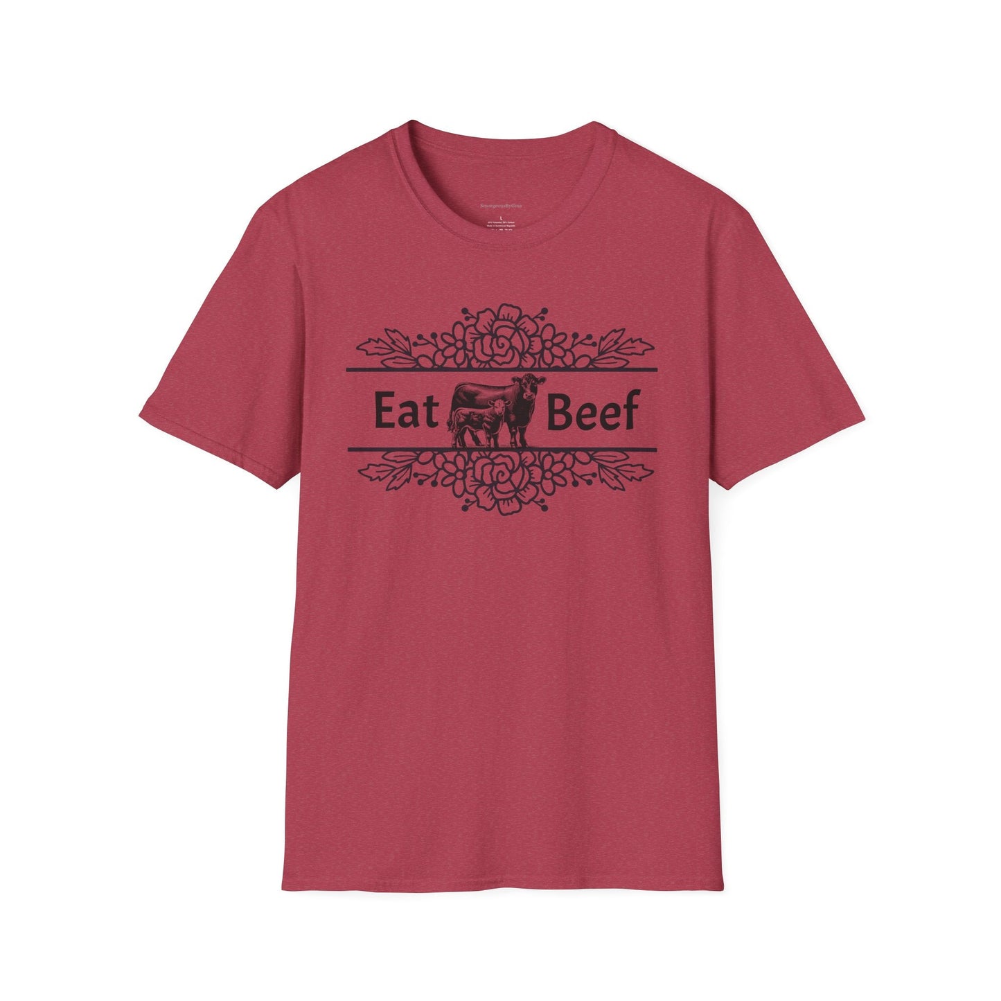 Eat Beef, Beef Shirt, Beef Tee, Support Ranchers, Beef, Jersey Short Sleeve Tee - SmorgeousByGina