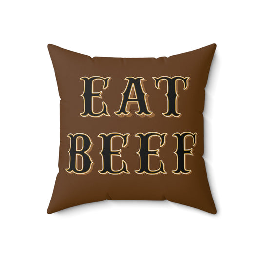 Eat Beef Pillow - SmorgeousByGina
