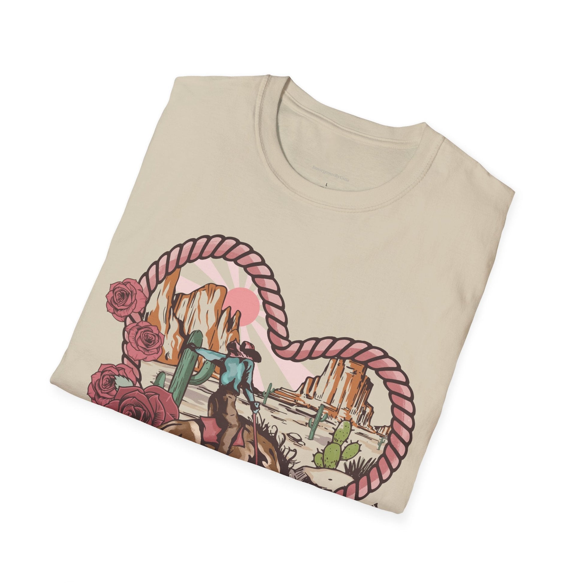 Find Me a Cowboy Softstyle T-Shirt - SmorgeousByGina