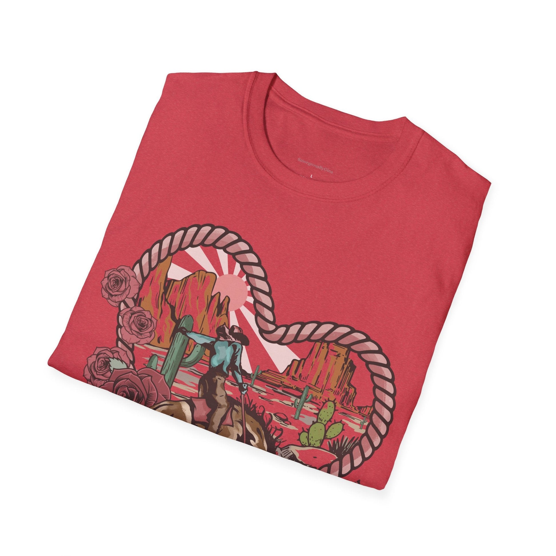 Find Me a Cowboy Softstyle T-Shirt - SmorgeousByGina