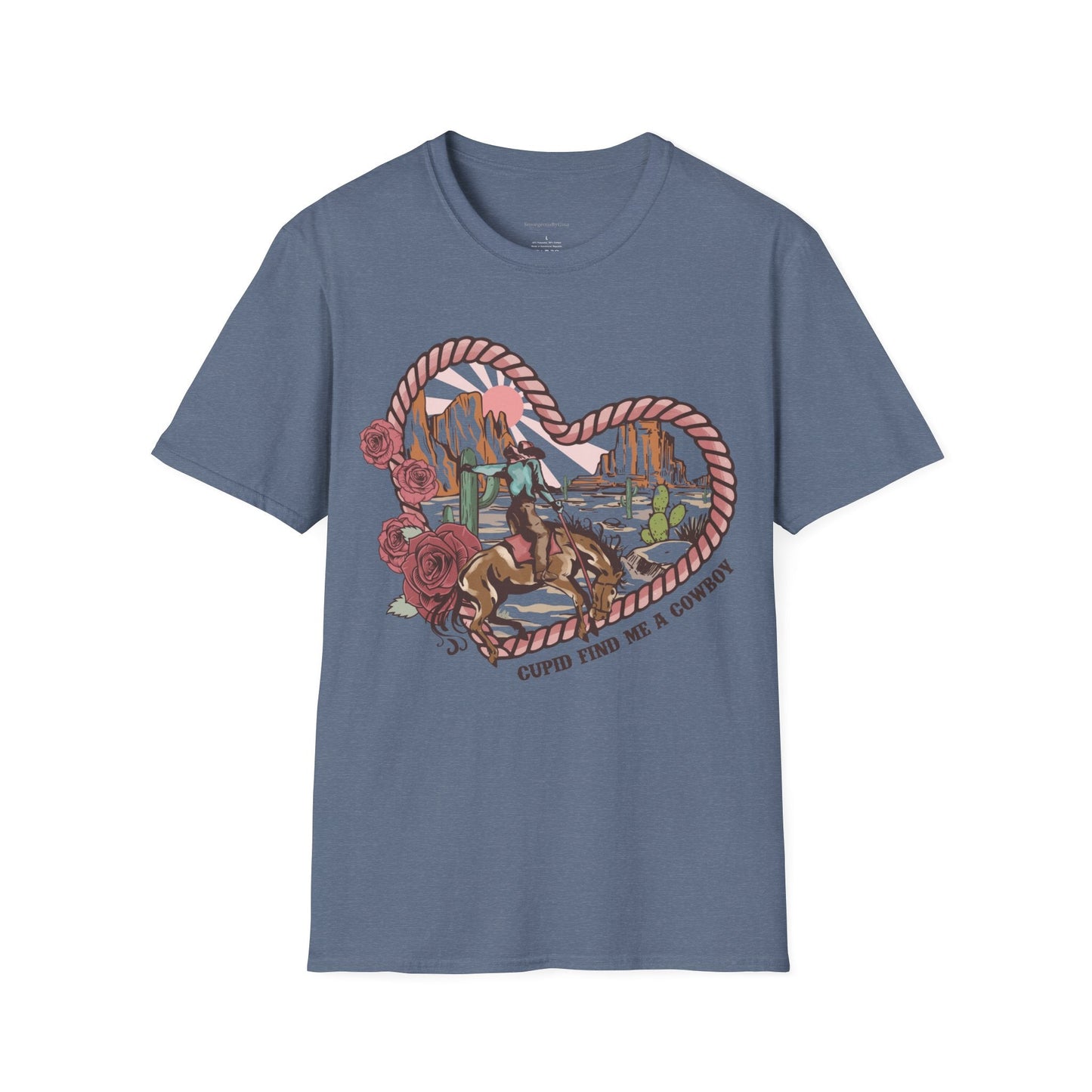 Find Me a Cowboy Softstyle T-Shirt - SmorgeousByGina
