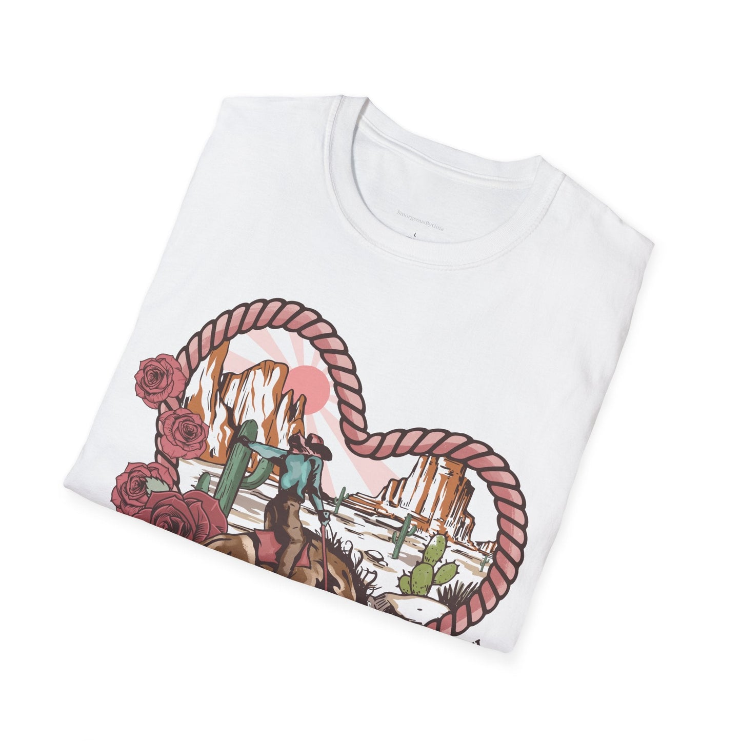 Find Me a Cowboy Softstyle T-Shirt - SmorgeousByGina