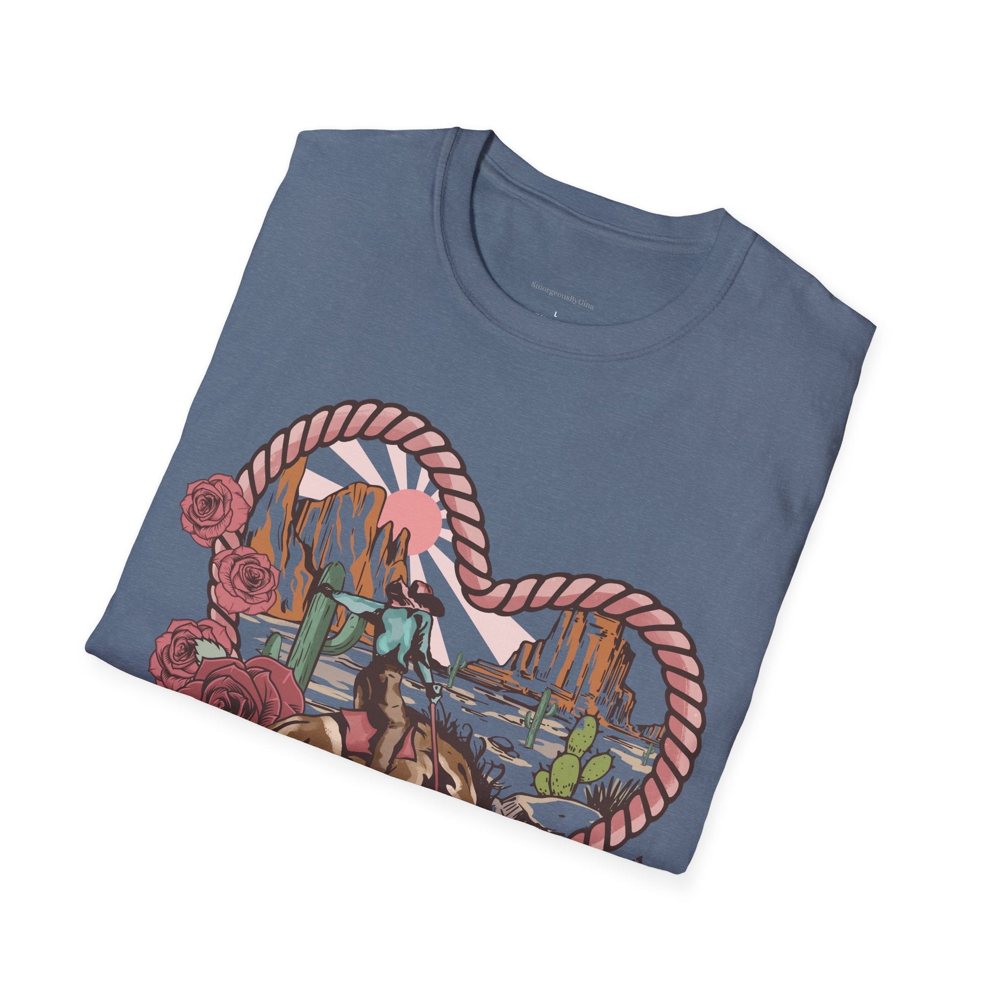 Find Me a Cowboy Softstyle T-Shirt - SmorgeousByGina