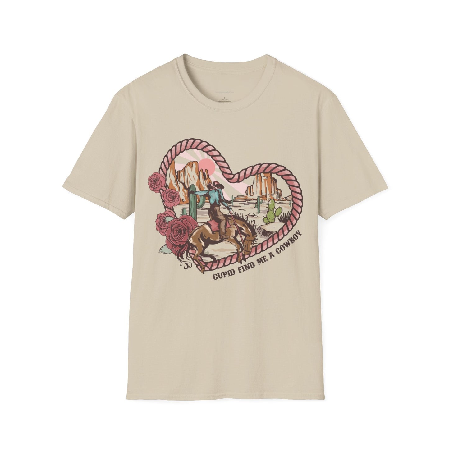 Find Me a Cowboy Softstyle T-Shirt - SmorgeousByGina