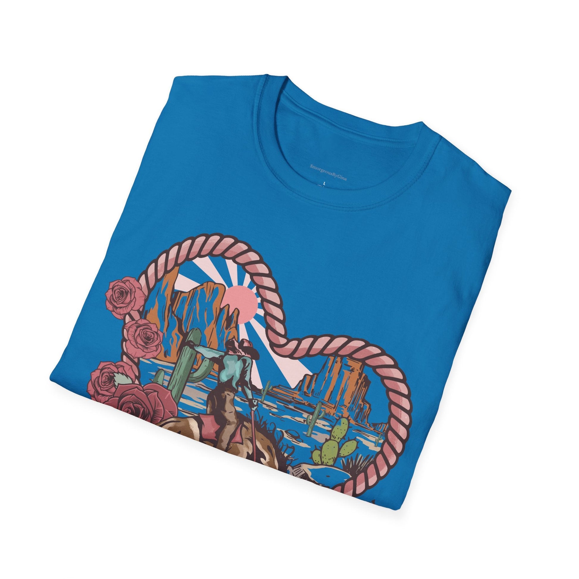 Find Me a Cowboy Softstyle T-Shirt - SmorgeousByGina