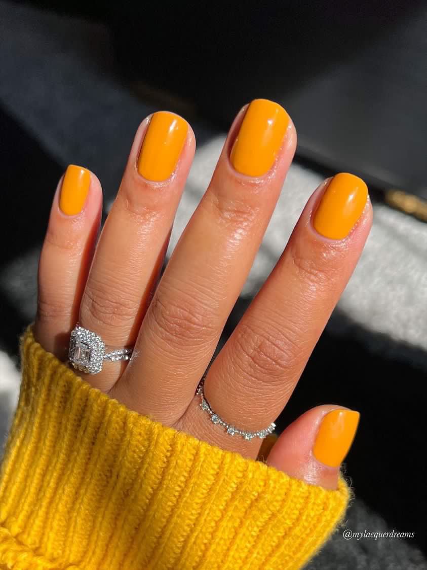 Flaming Lantern Breathable Nail Polish