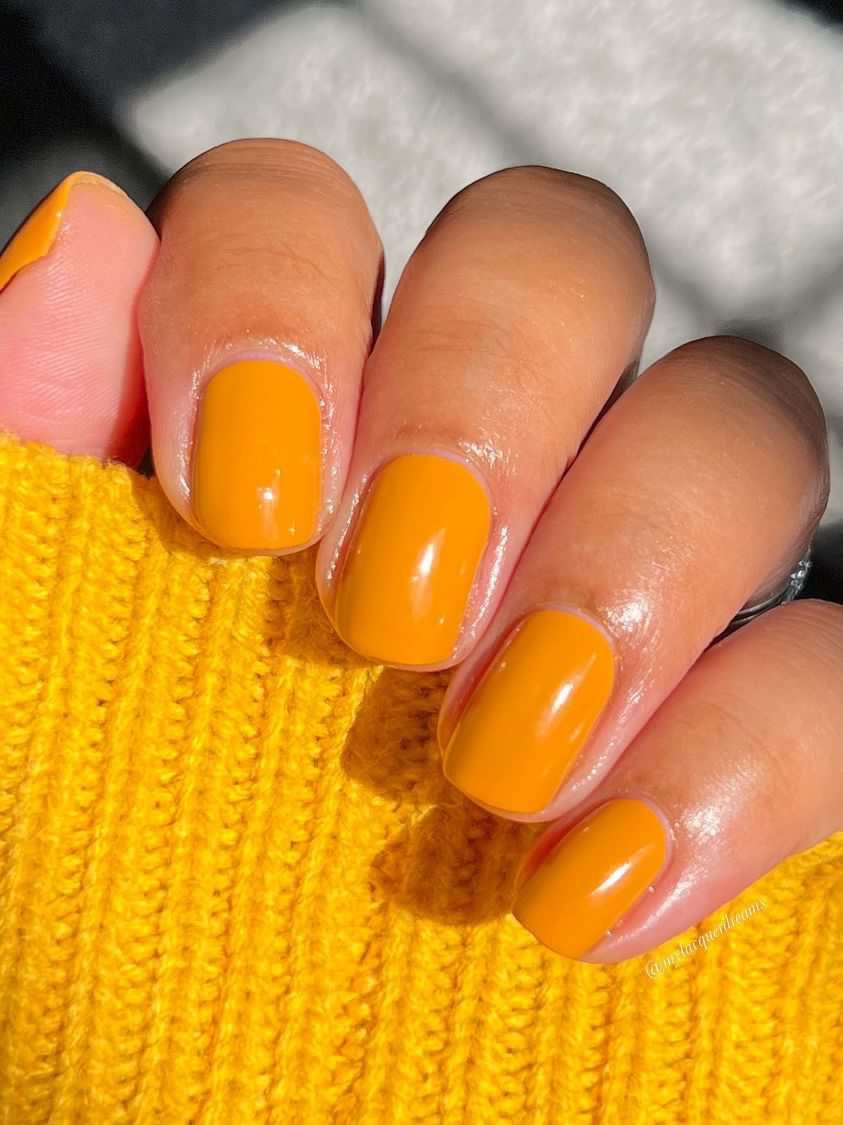 Flaming Lantern Breathable Nail Polish