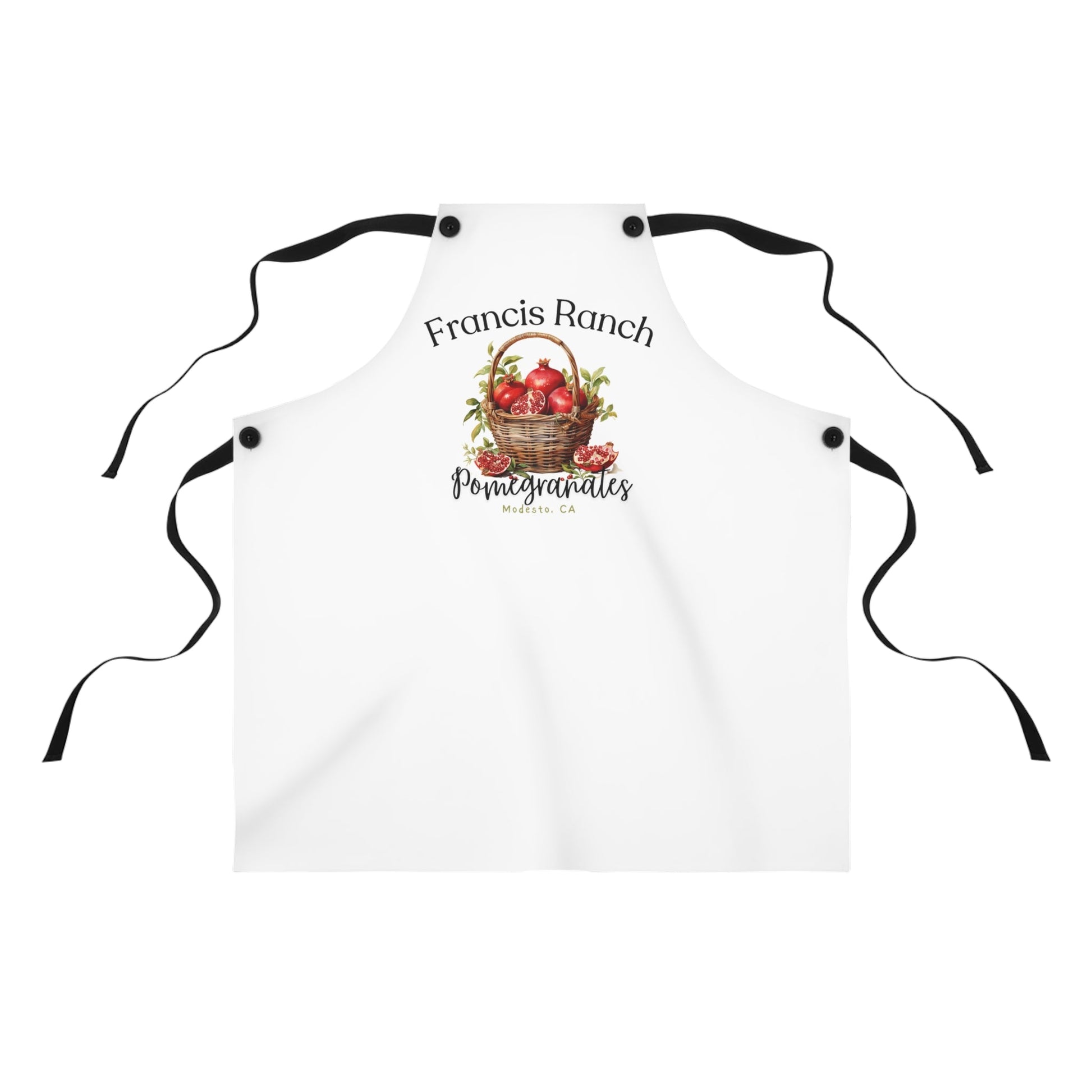 Francis Ranch Pomegranate Apron (AOP) - SmorgeousByGina