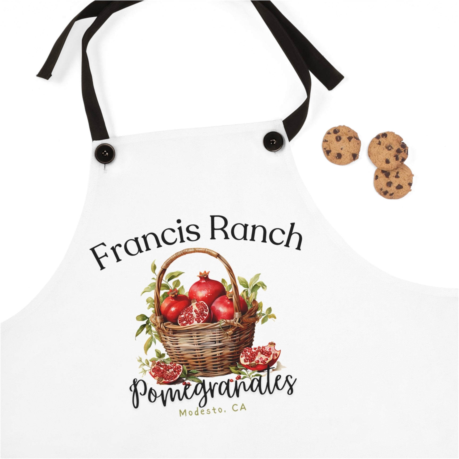 Francis Ranch Pomegranate Apron (AOP) - SmorgeousByGina