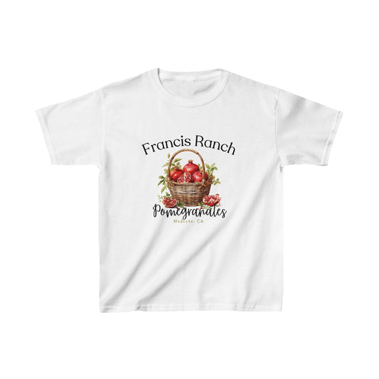 Francis Ranch Pomegranates Kids Heavy Cotton™ Tee - SmorgeousByGina