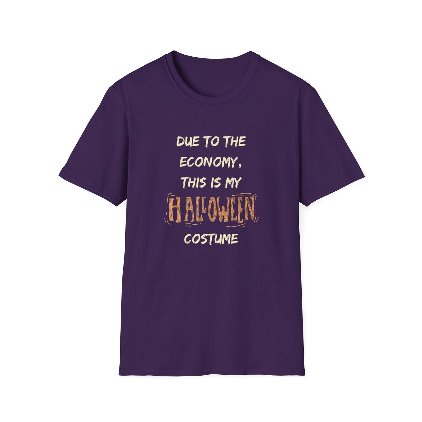 Halloween Economy Costume Unisex Softstyle T-Shirt - SmorgeousByGina