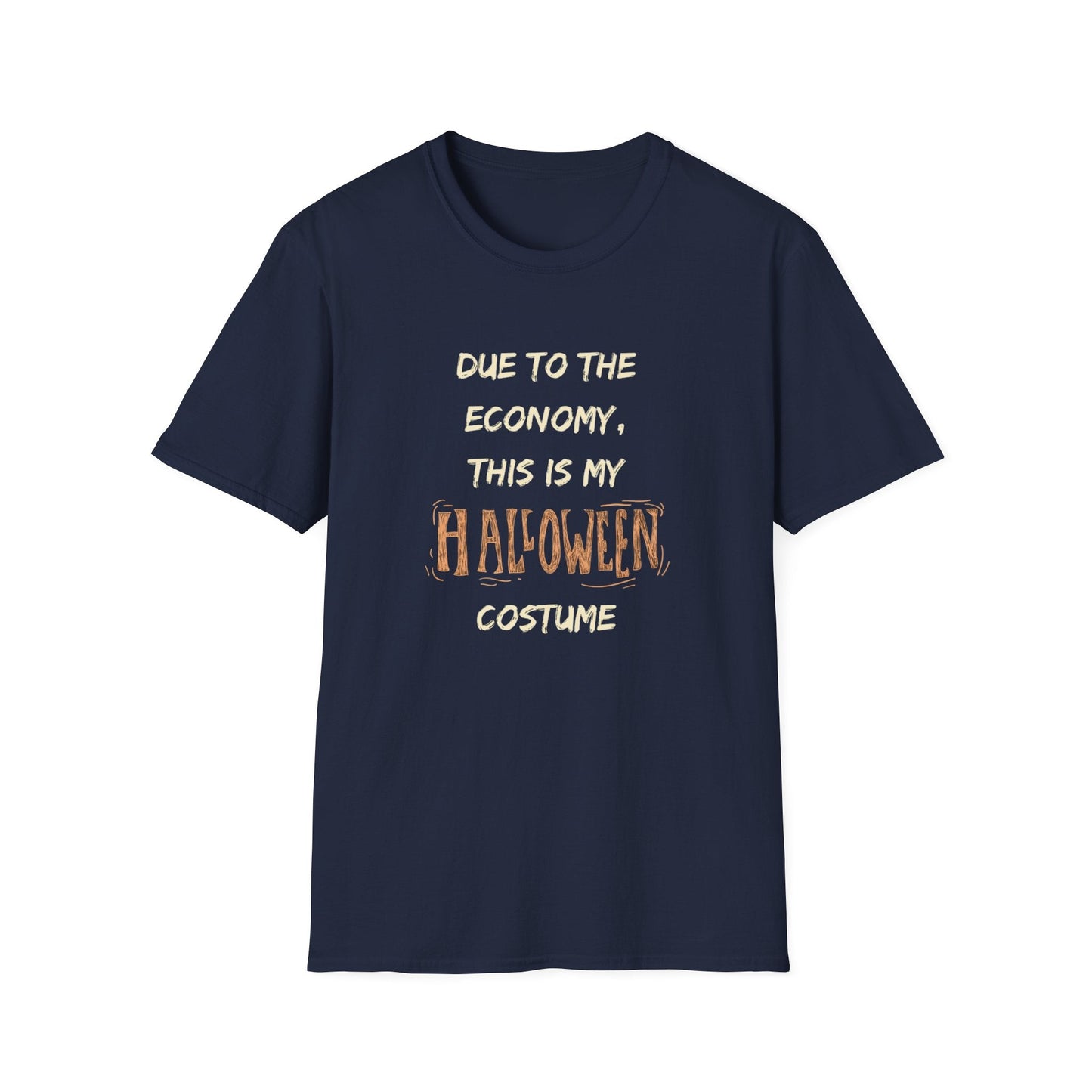 Halloween Economy Costume Unisex Softstyle T-Shirt - SmorgeousByGina