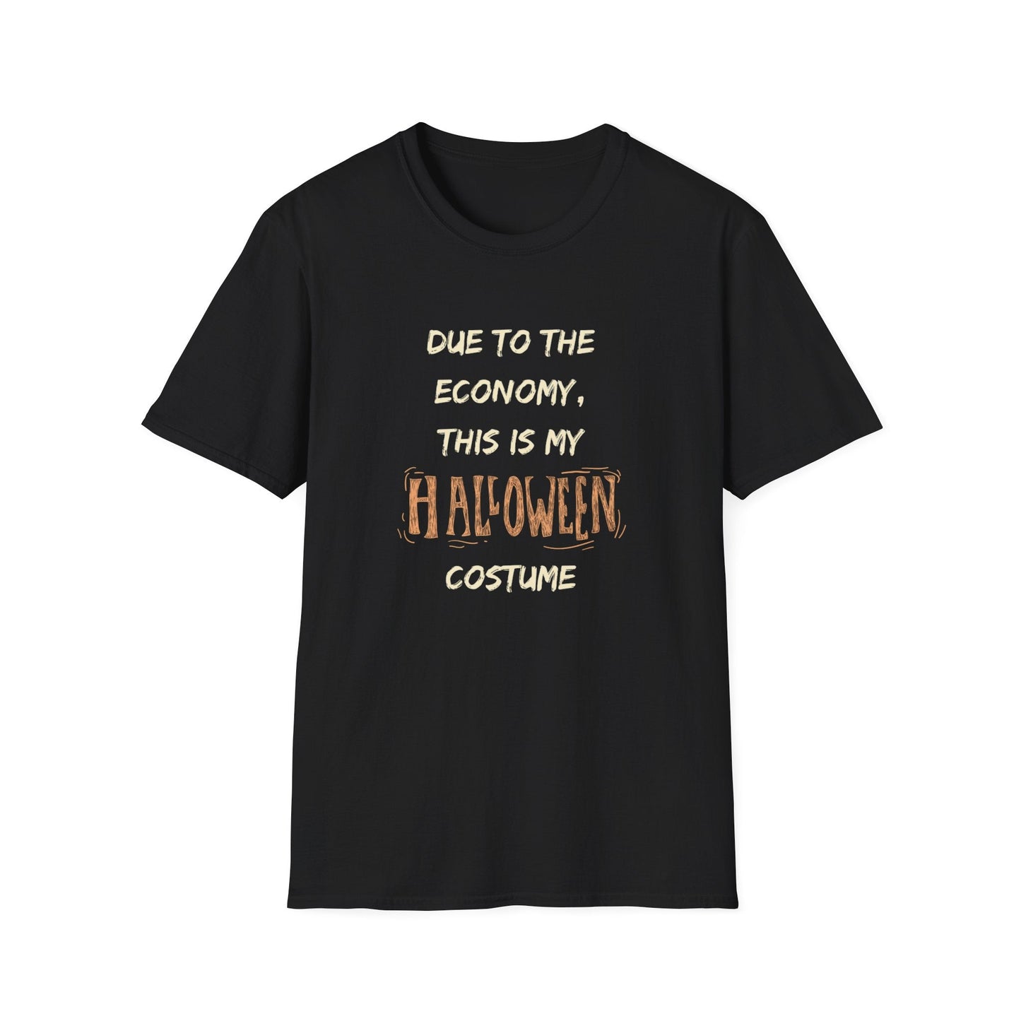 Halloween Economy Costume Unisex Softstyle T-Shirt - SmorgeousByGina