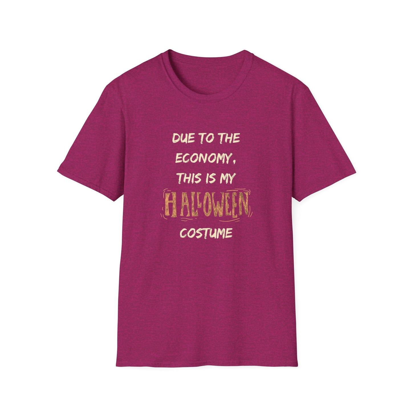 Halloween Economy Costume Unisex Softstyle T-Shirt - SmorgeousByGina