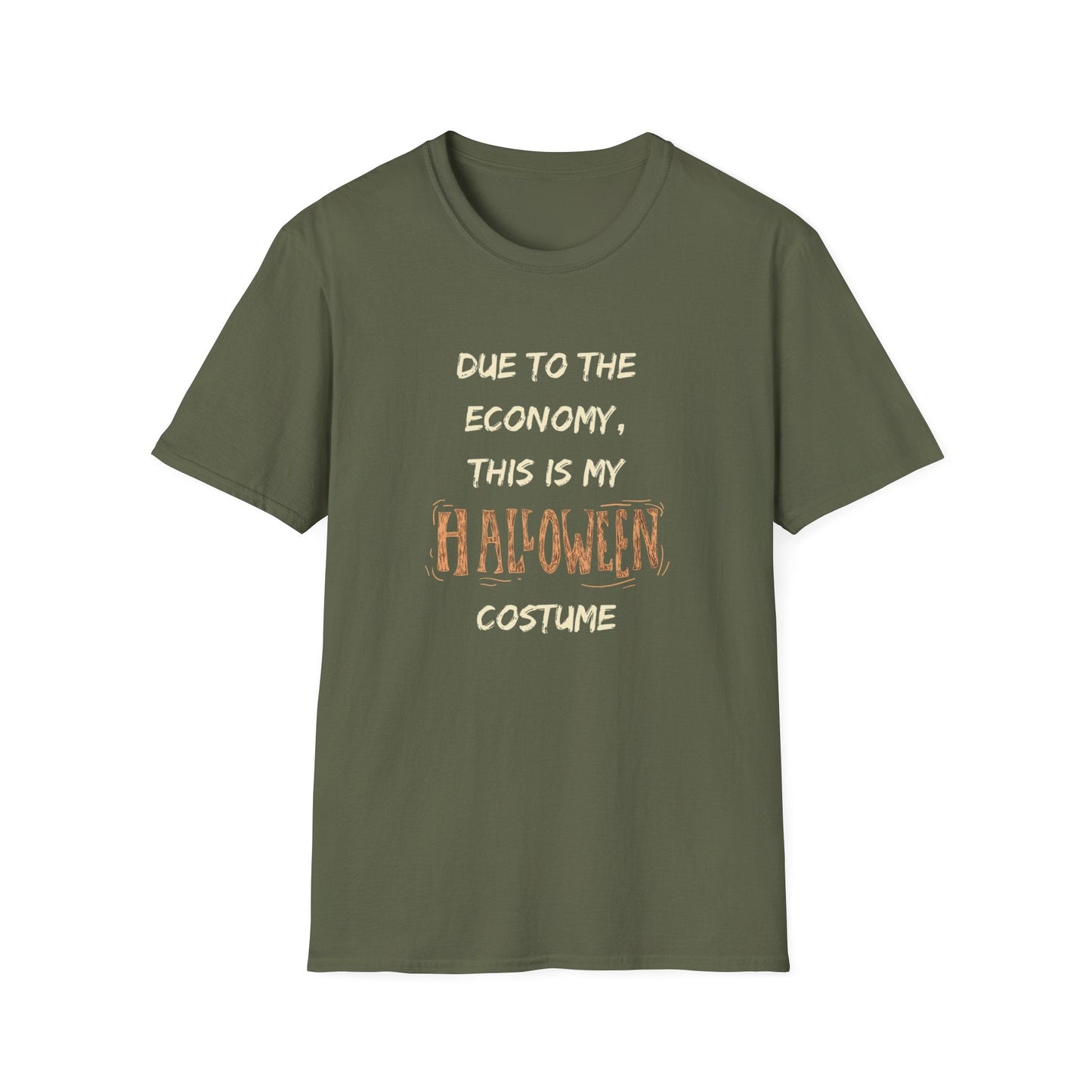 Halloween Economy Costume Unisex Softstyle T-Shirt - SmorgeousByGina