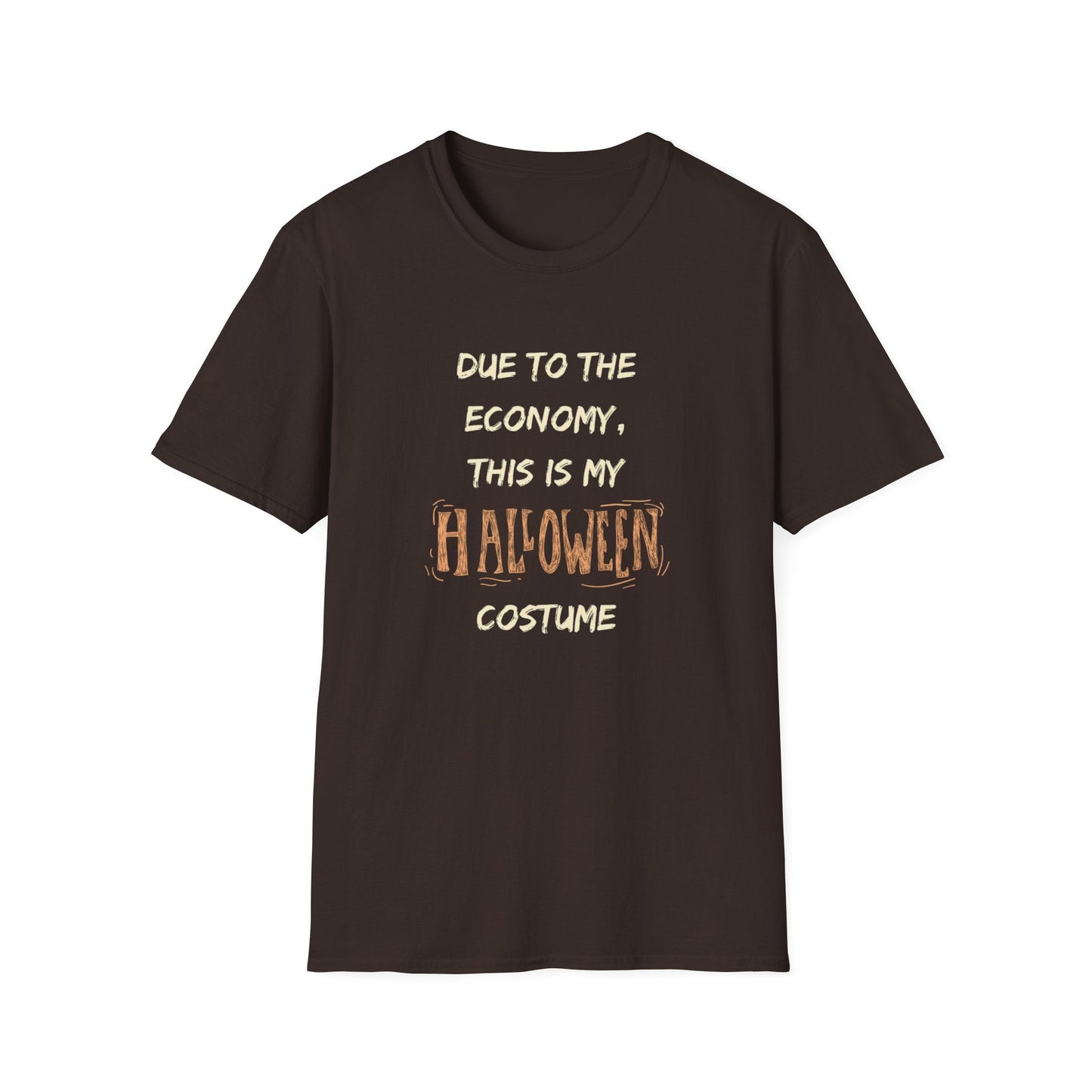 Halloween Economy Costume Unisex Softstyle T-Shirt - SmorgeousByGina