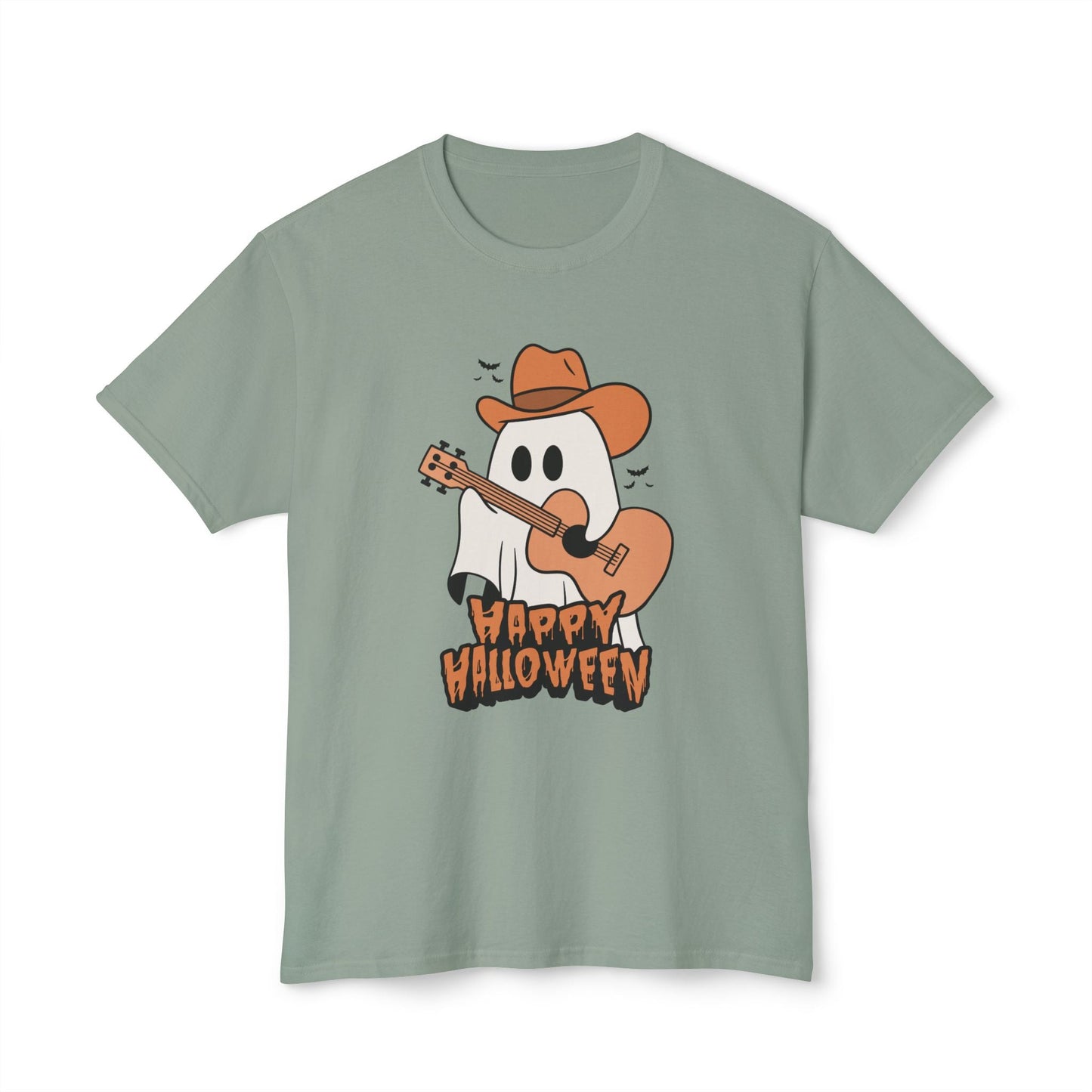 Happy Halloween Ghost Unisex HD Cotton™ T-shirt - SmorgeousByGina