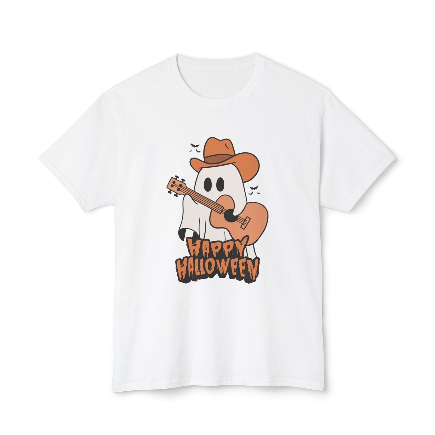Happy Halloween Ghost Unisex HD Cotton™ T-shirt - SmorgeousByGina