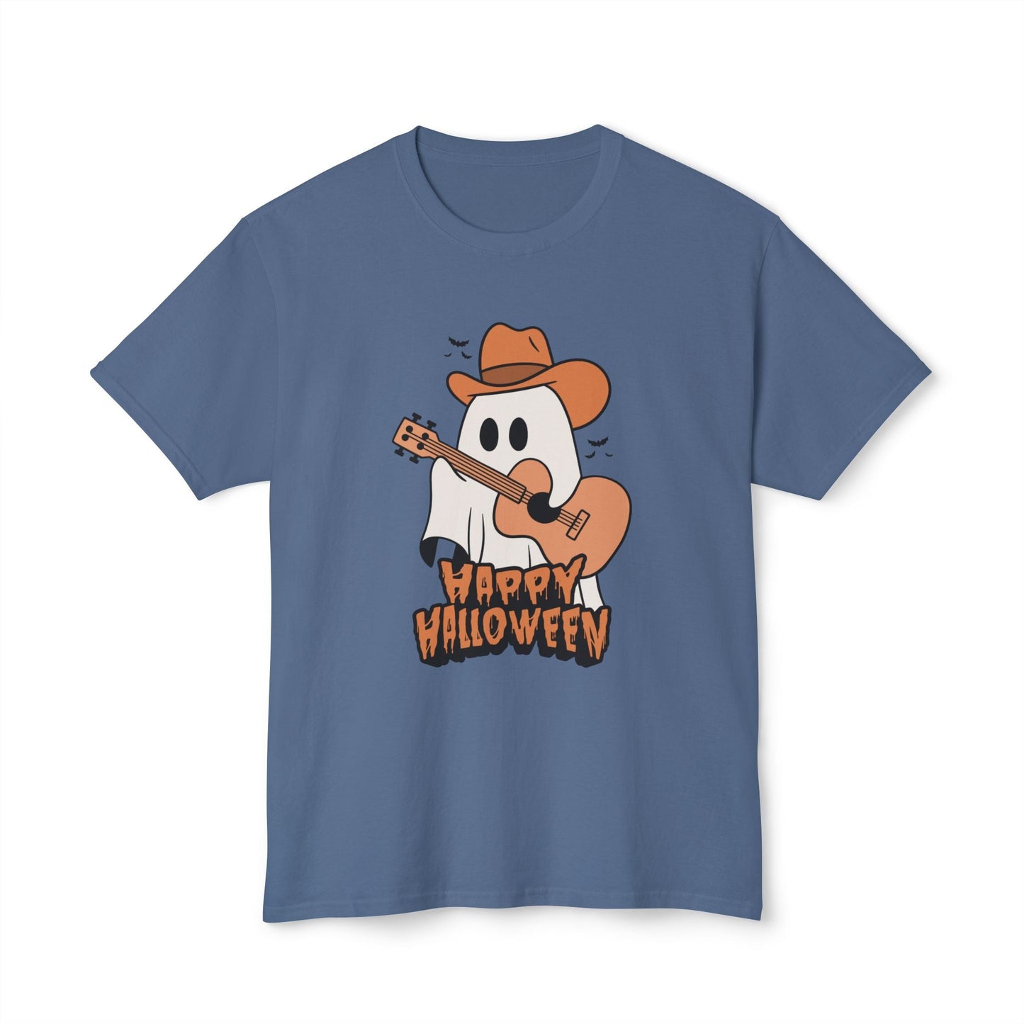 Happy Halloween Ghost Unisex HD Cotton™ T-shirt - SmorgeousByGina
