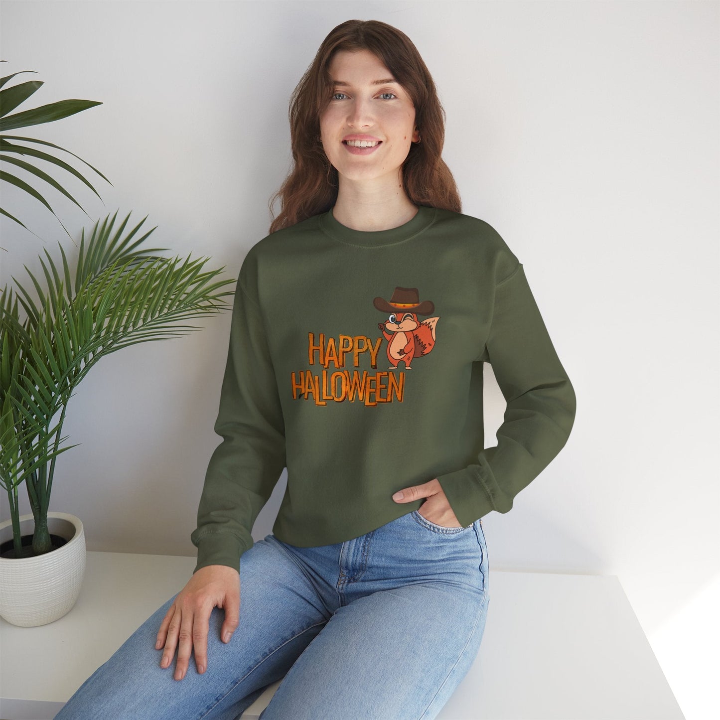 Happy Halloween Raccoon Sweatshirt - SmorgeousByGina