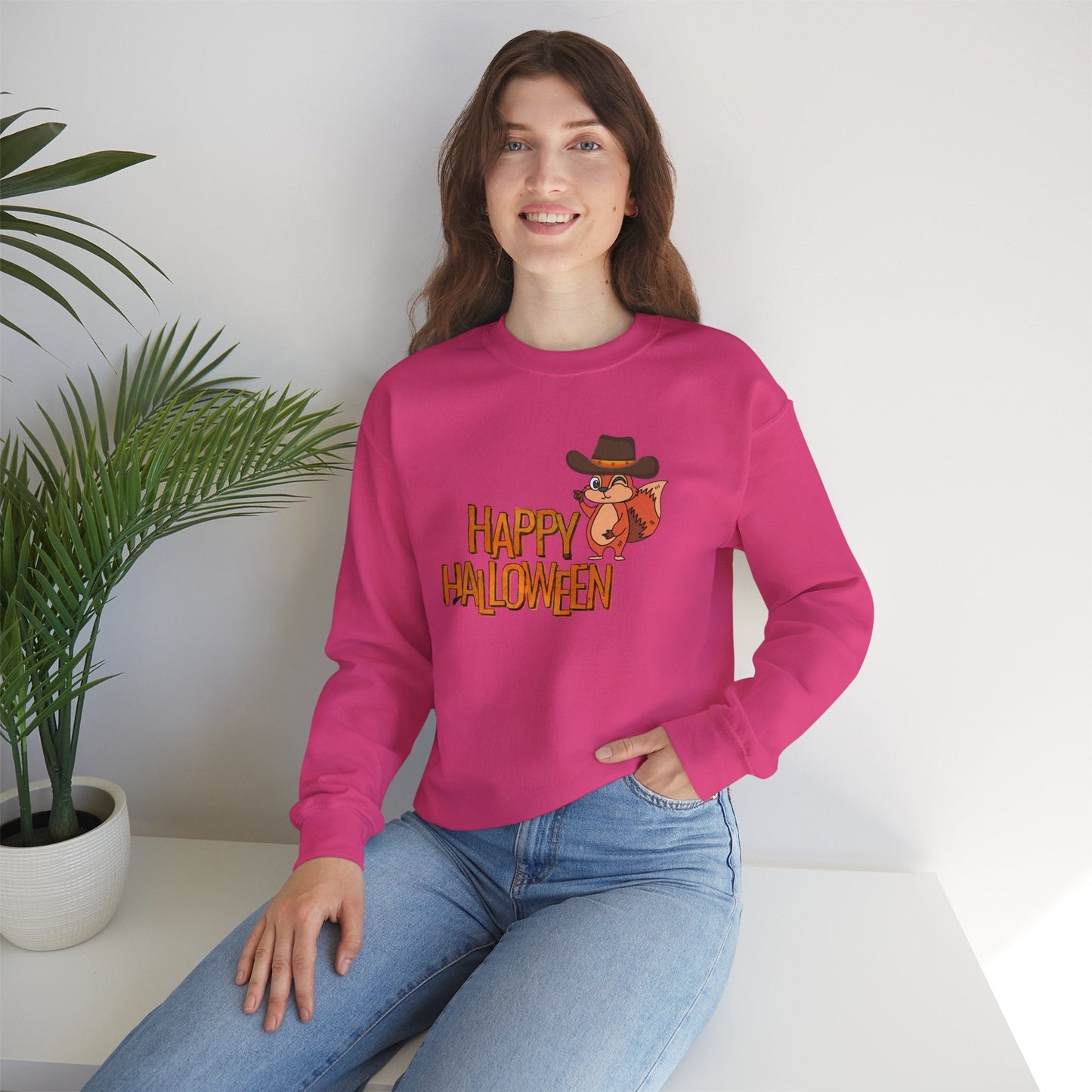 Happy Halloween Raccoon Sweatshirt - SmorgeousByGina