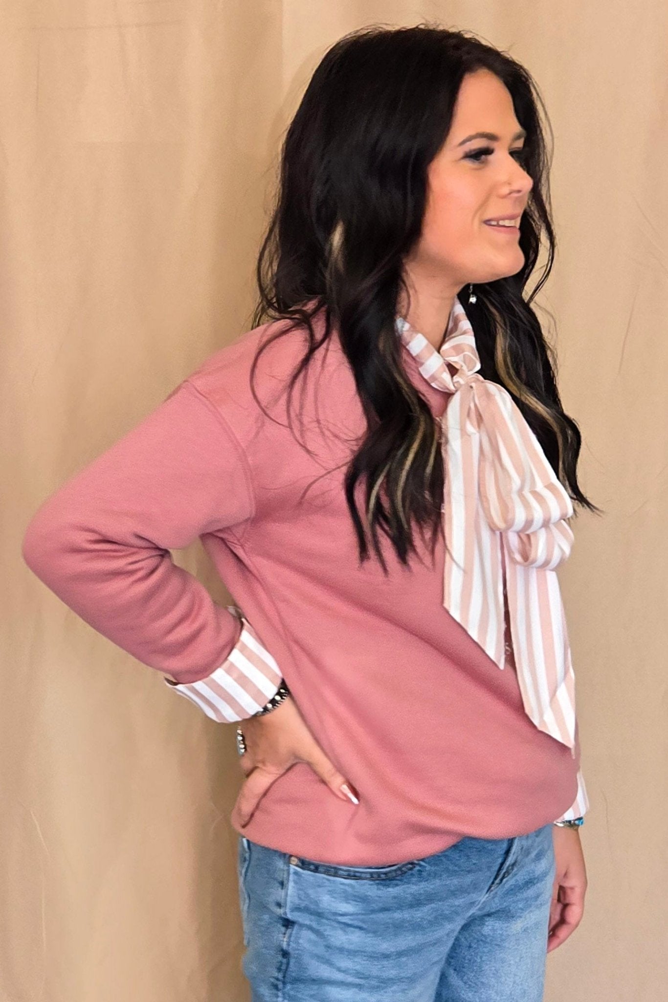 He Owns the Cattle Graphic Sweatshirt - small available