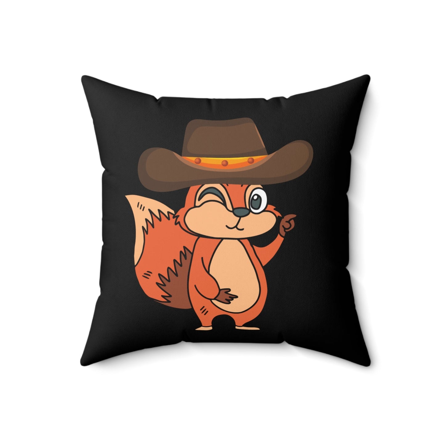 Howdy Raccoon Square Pillow - SmorgeousByGina