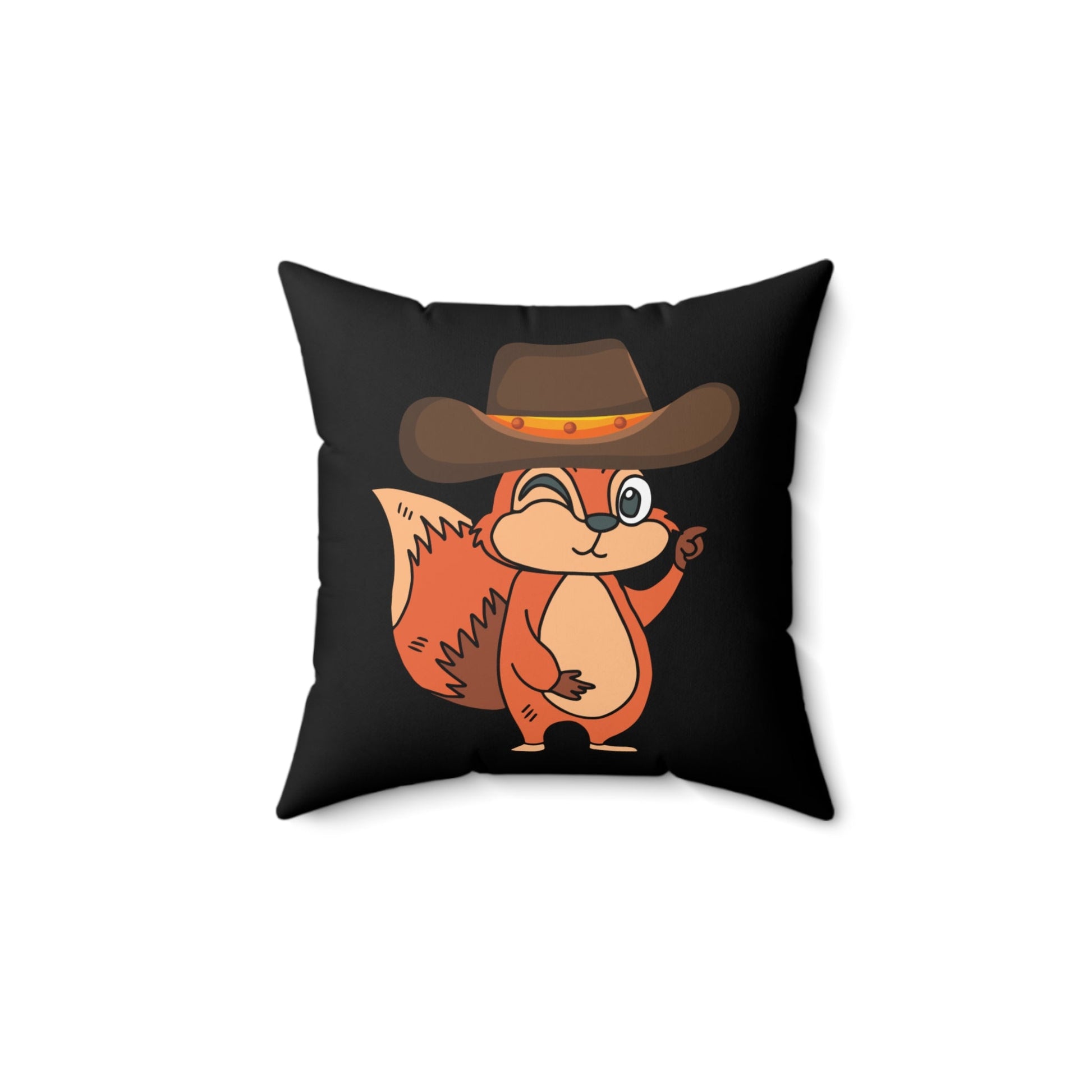 Howdy Raccoon Square Pillow - SmorgeousByGina